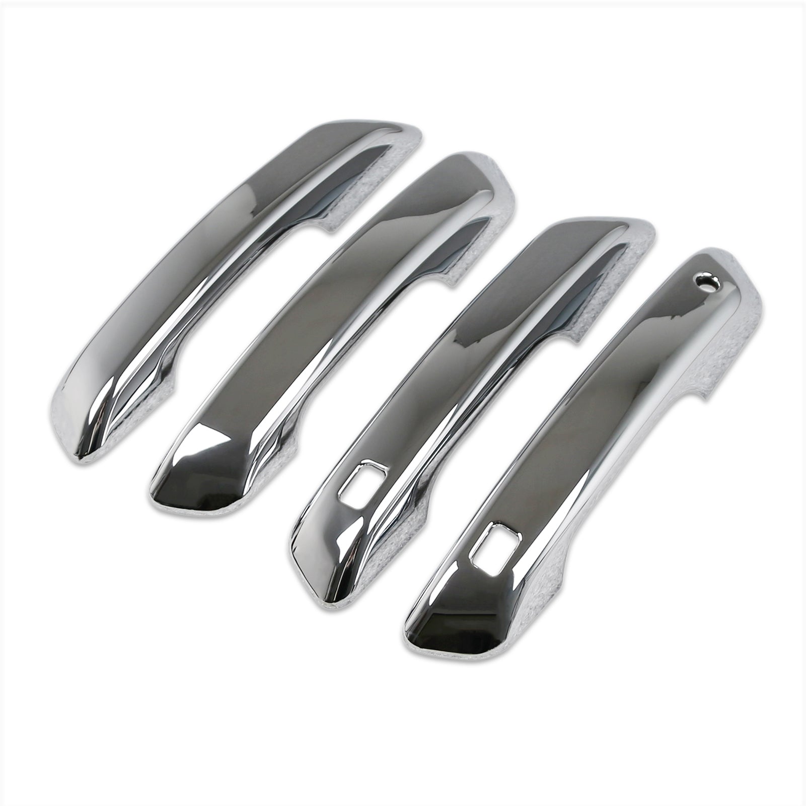 Fit for Jeep New Grand Cherokee 2024 2025 with Smart Keyhole Door Handle Cover Trims