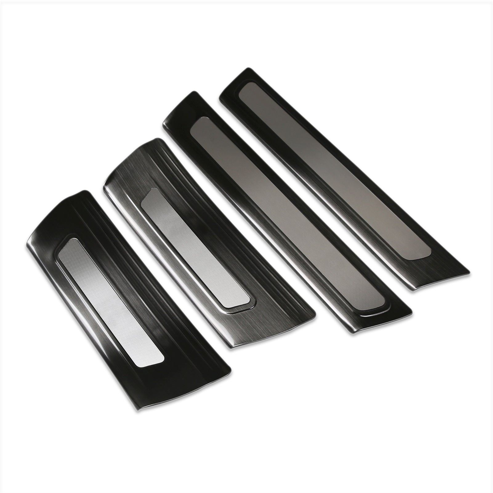 Fit for Jeep New Grand Cherokee 2024 2025 Inside Door Sill Scuff Plate Guard Cover Trims Stainless Steel