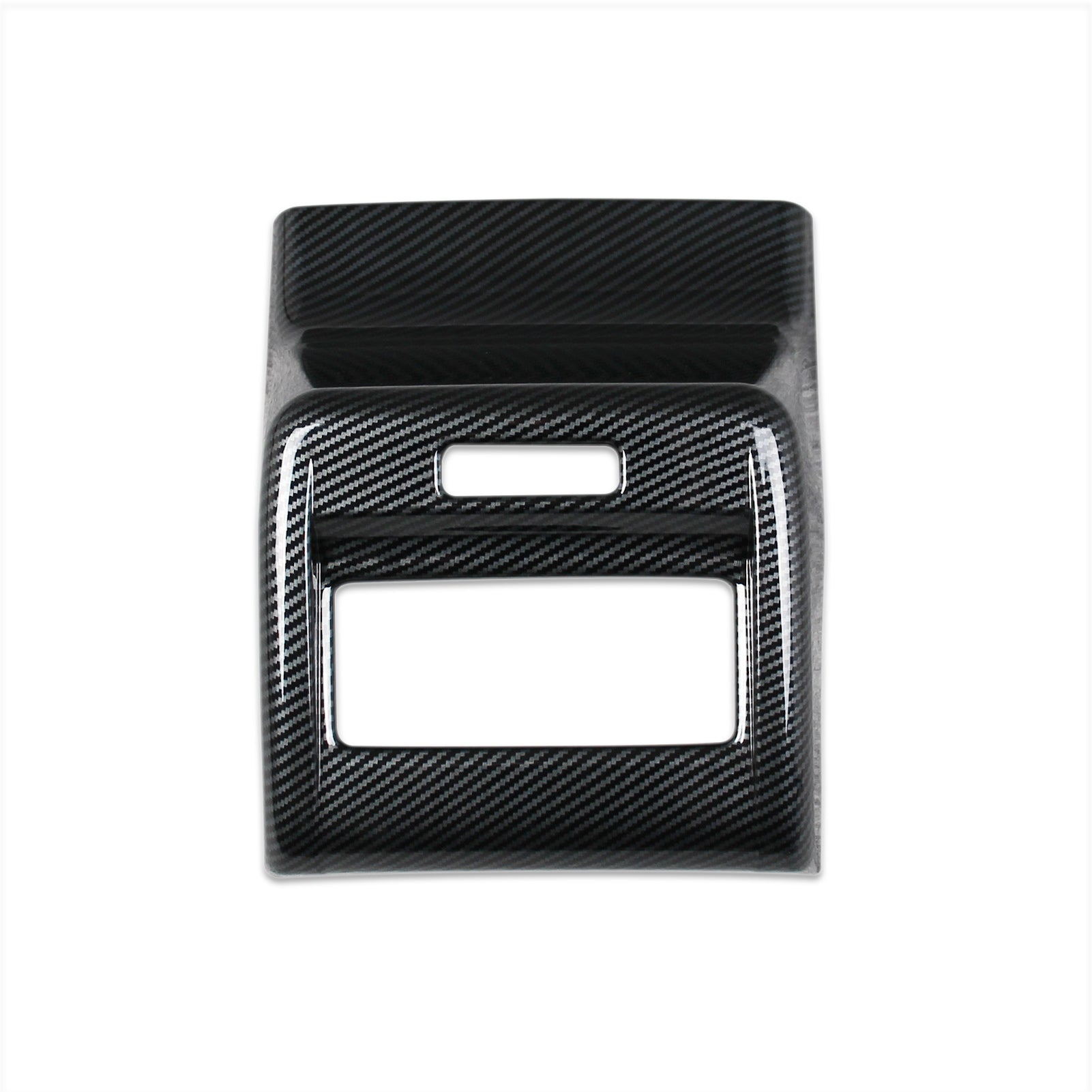 Fit for Toyota New Camry 2024 2025 2026 Interior Rear Seat Air Condition Vent Outlet Cover Trims Carbon Fiber Pattern