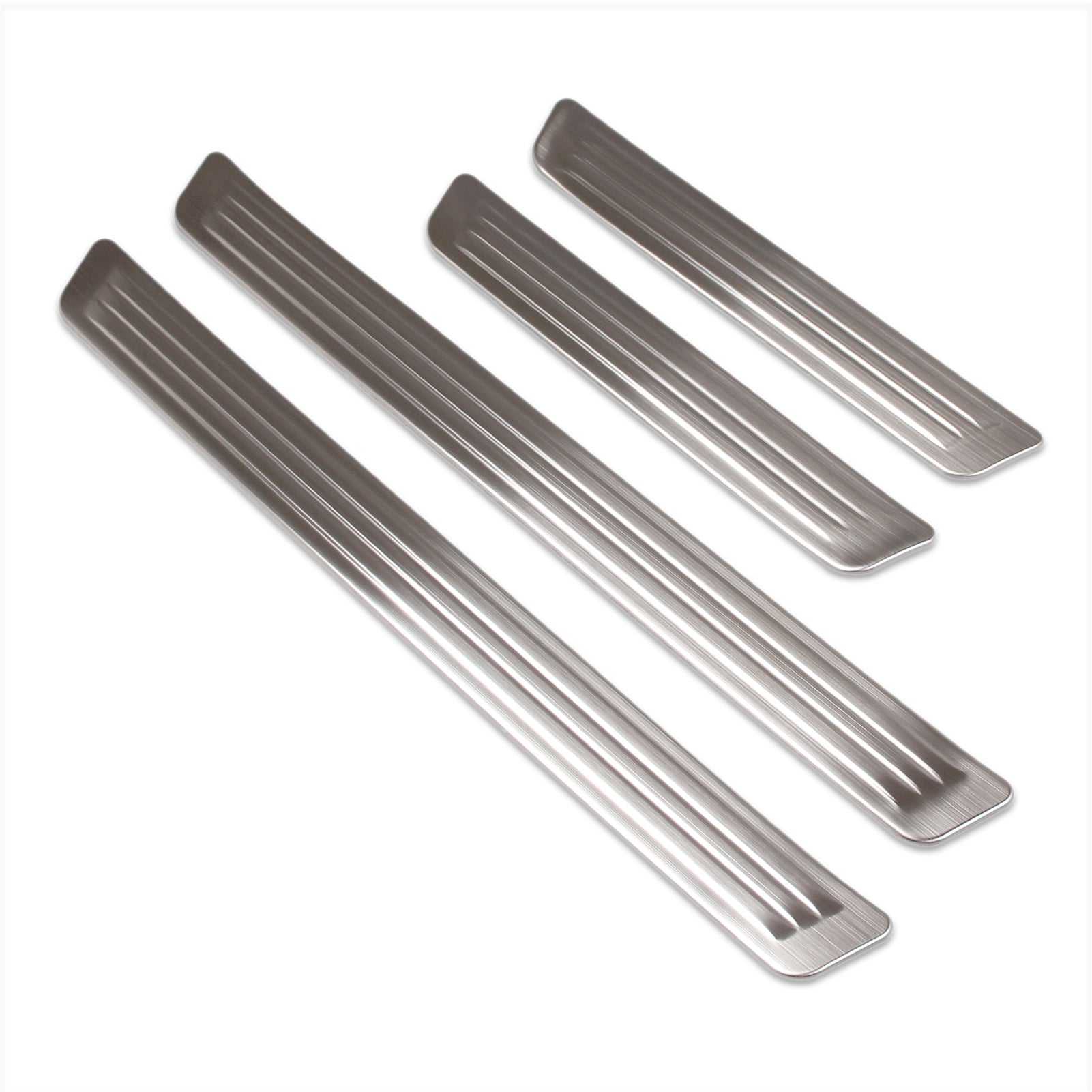 Fit for Toyota New Prius 2023 2024 2025 2026 Outside Door Sill Scuff Plate Guard Cover Trim Sport Style Stainless Steel