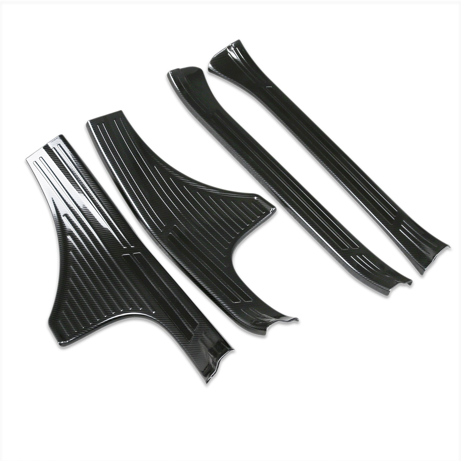 Fit for Subaru Forester 2019 2020 2021 2022 2023 2024 2025 Door Sill Scuff Plate Guard Cover Trims Stainless Inside Door