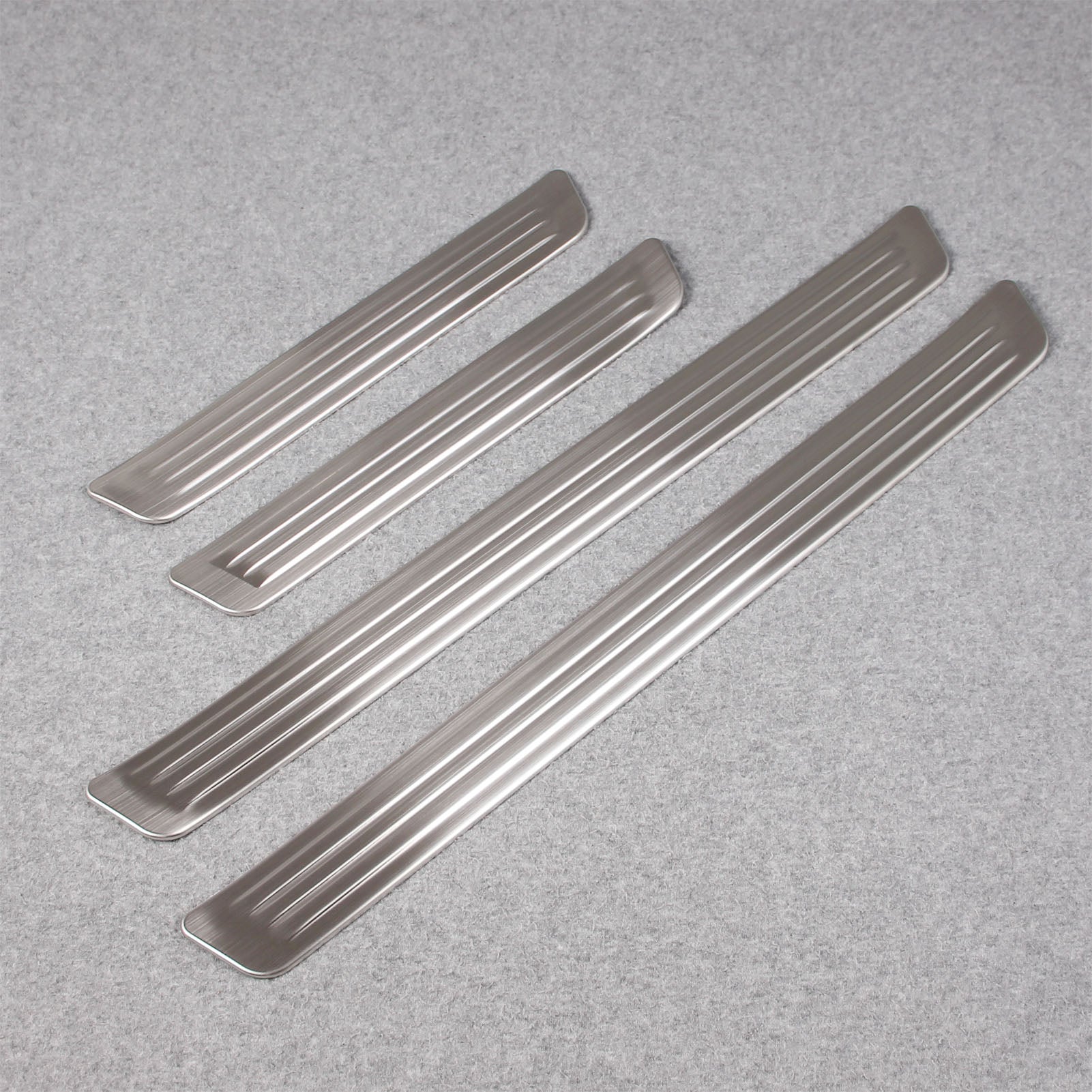 Fit for Toyota New Prius 2023 2024 2025 2026 Outside Door Sill Scuff Plate Guard Cover Trim Sport Style Stainless Steel