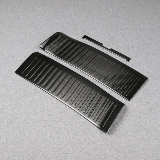 Fit for Honda Pilot 2025 2026 Rear Inside Bumper Sill Plate Guard Cover Trim - Stainless Steel