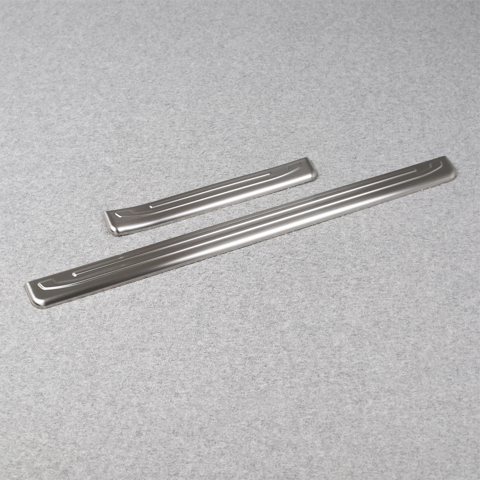 Fit for Toyota 4Runner 2025 2026 Outside Door Sill Scuff Plate Guard Cover Trims Stainless Steel