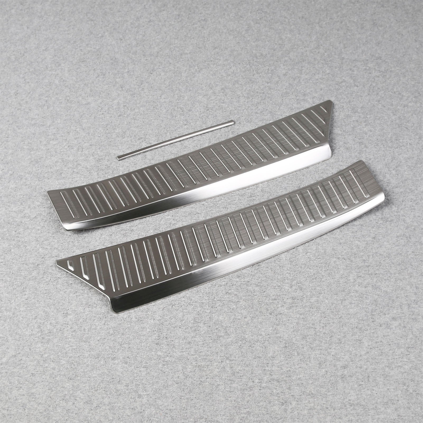 Fit for Subaru New Forester 2025 Rear Inside Bumper Sill Plate Guard Cover Trim Stainless Steel