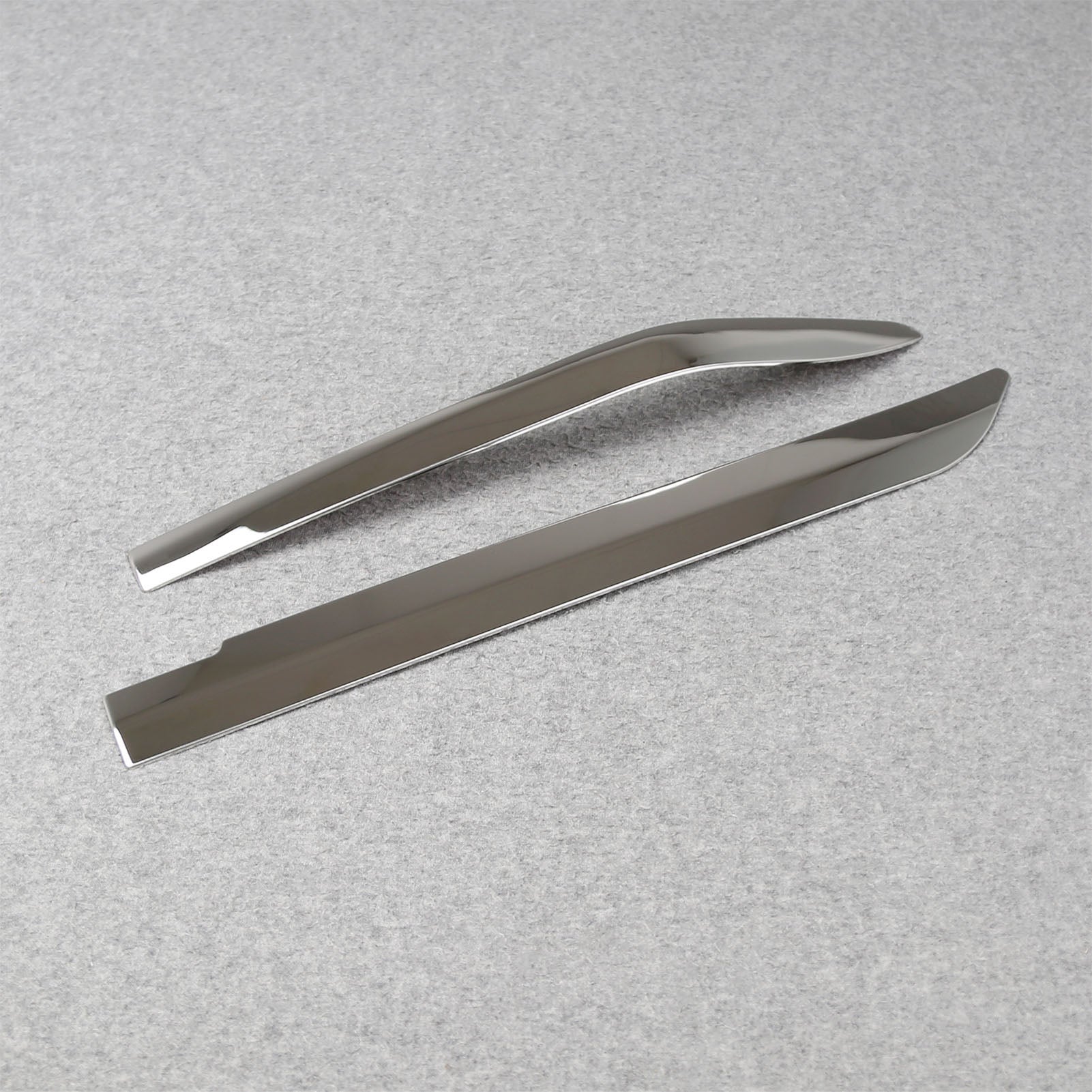 Fit for Subaru New Forester 2025 2026 Front+Rear Bumper Corner Protection Cover Trims Stainless Steel