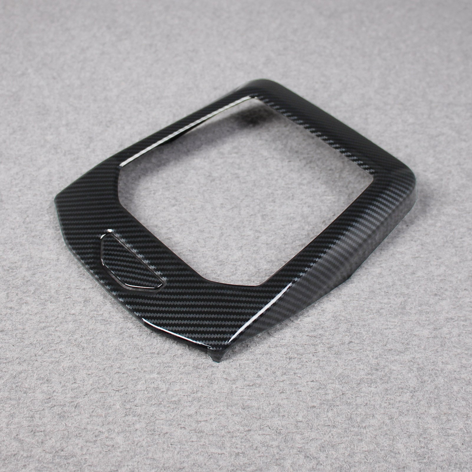 Fit for BMW 5 Series Sedan (G60) 530i 540i 2024 2025 Front Center Console Dashboard Panel Trim Carbon Fiber Pattern