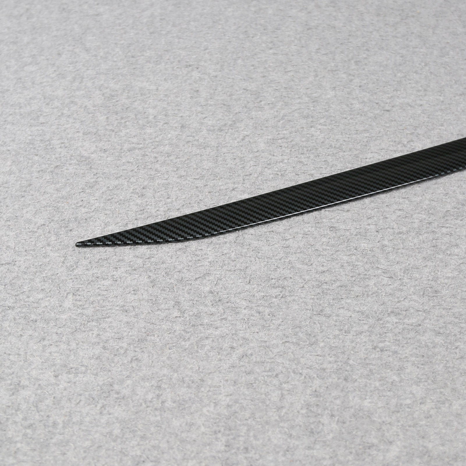 Fit for Ford New Mustang 2024 2025 2026 Rear Trunk Tailgate Cover Trim ABS Carbon Fiber Pattren