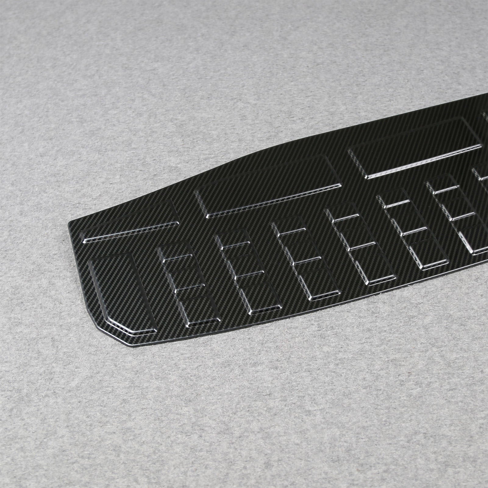 Fit for Toyota 4Runner 2025 2026 Rear Outside Bumper Sill Plate Guard Cover Trim Stainless Steel