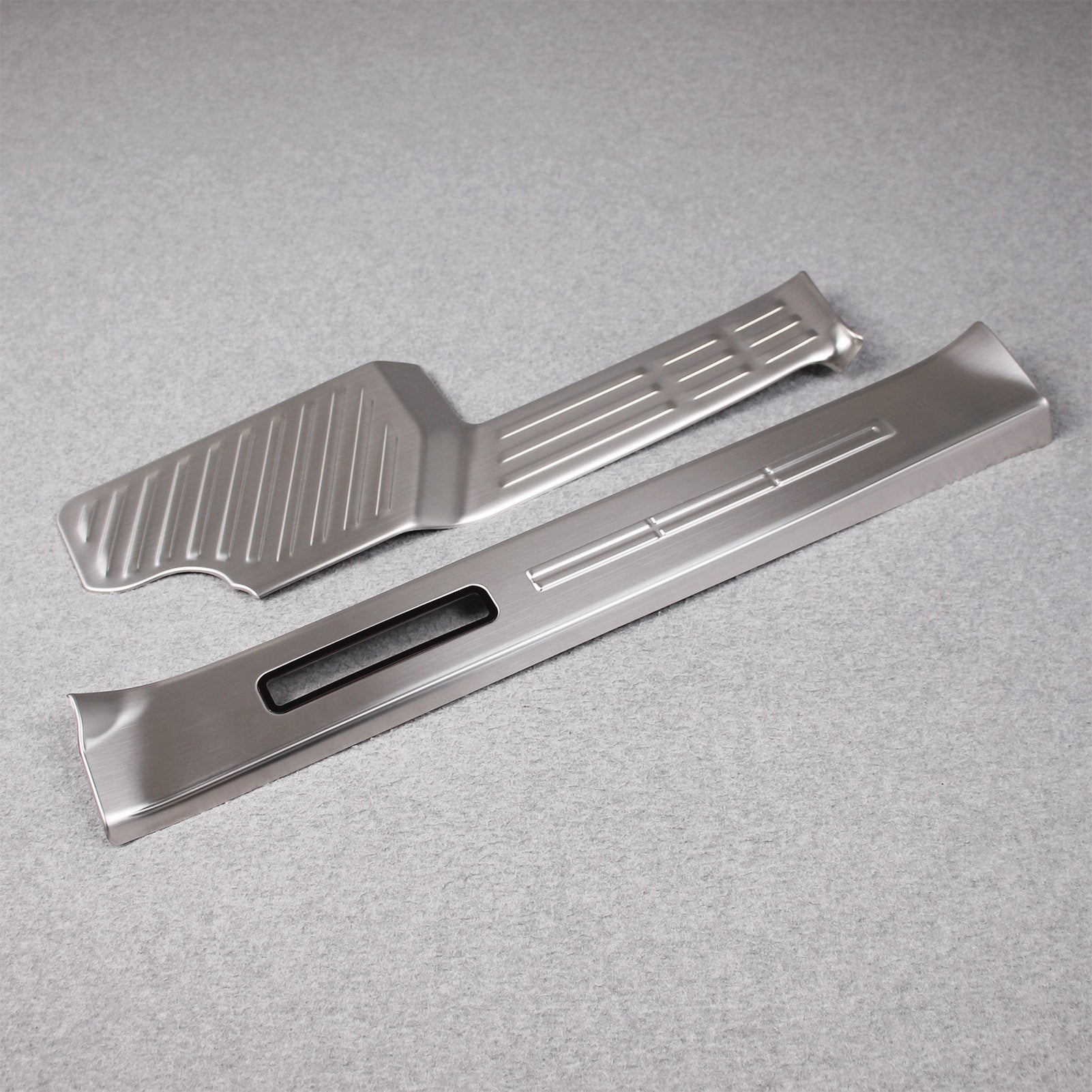 Fit for Lexus New GX GX550 Inside Door Sill Scuff Plate Guard Cover Trims Stainless Steel