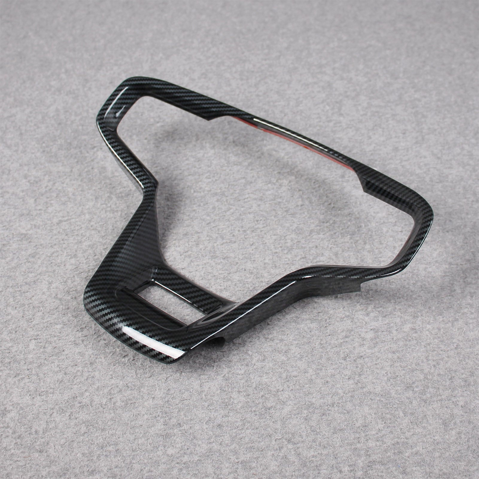 Fit for Ford Bronco 2023 2024 2025 Wheel Steering Trim Panel Cover Trims ABS Carbon Fiber Pattern