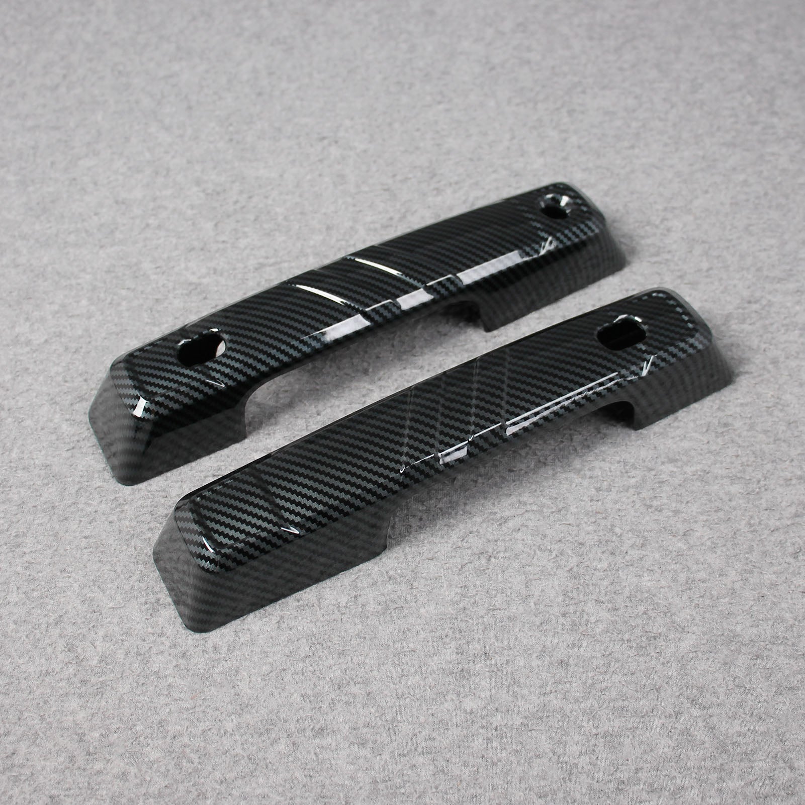 Fit for Ford Bronco 2023 2024 2025 4 Door Handle Cover Trims Carbon Fiber Pattern