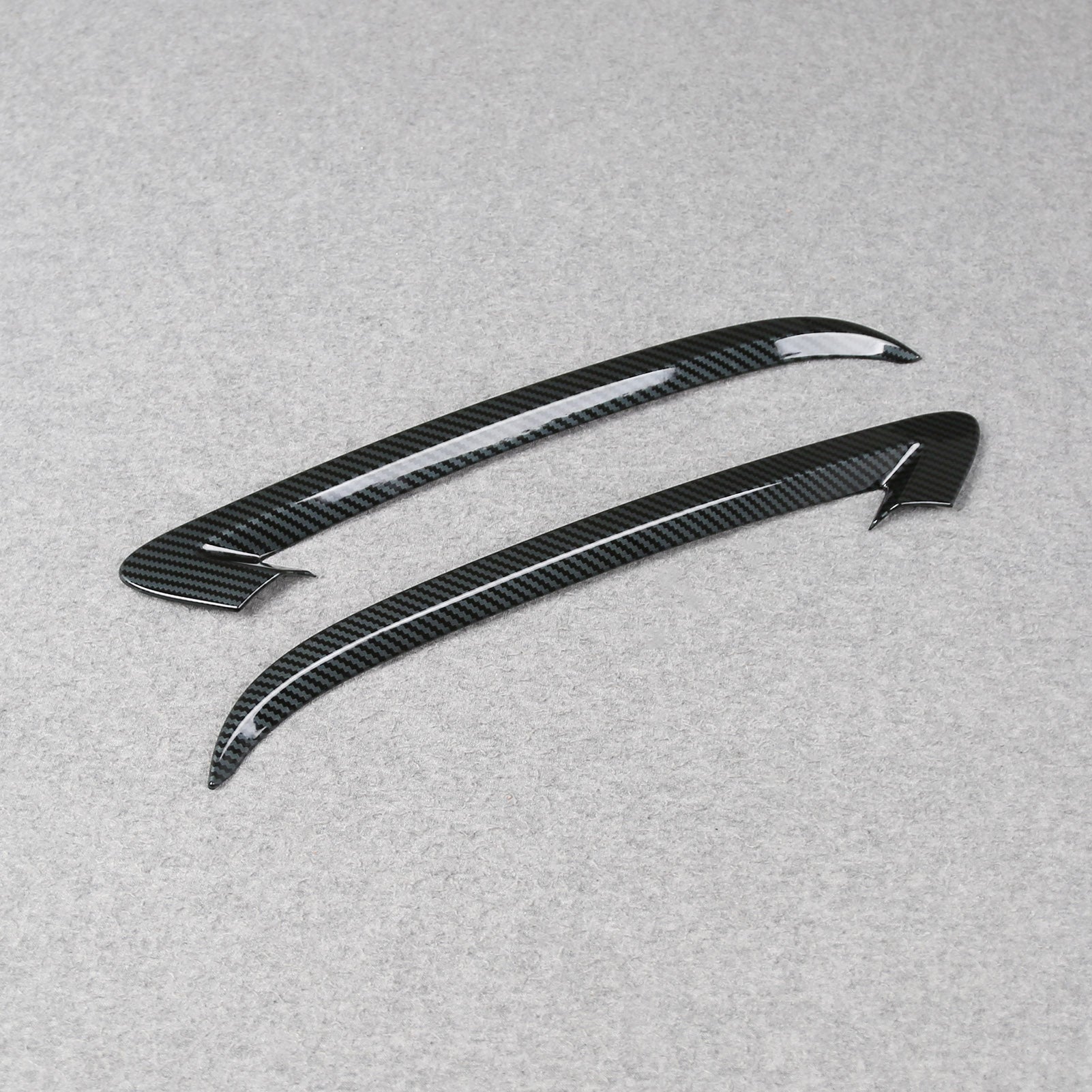 Fit for Ford New Mustang 2024 2025 2026 Rear Fog Light Cover Trims Carbon Fiber Pattern Design