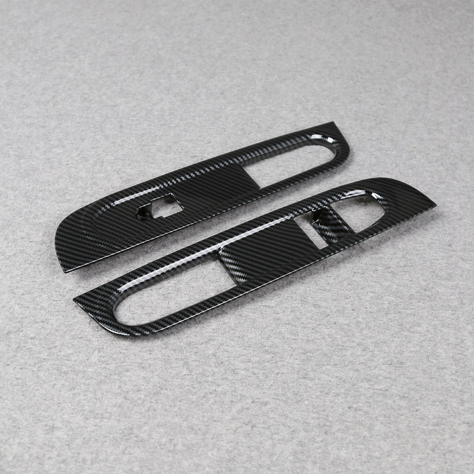 Fit for 2025 2026 New MINI Cooper/MINI Cooper S Interior Window Switch Plate Panel Cover Trims Carbon Fiber Pattern (for 2 Door Model)