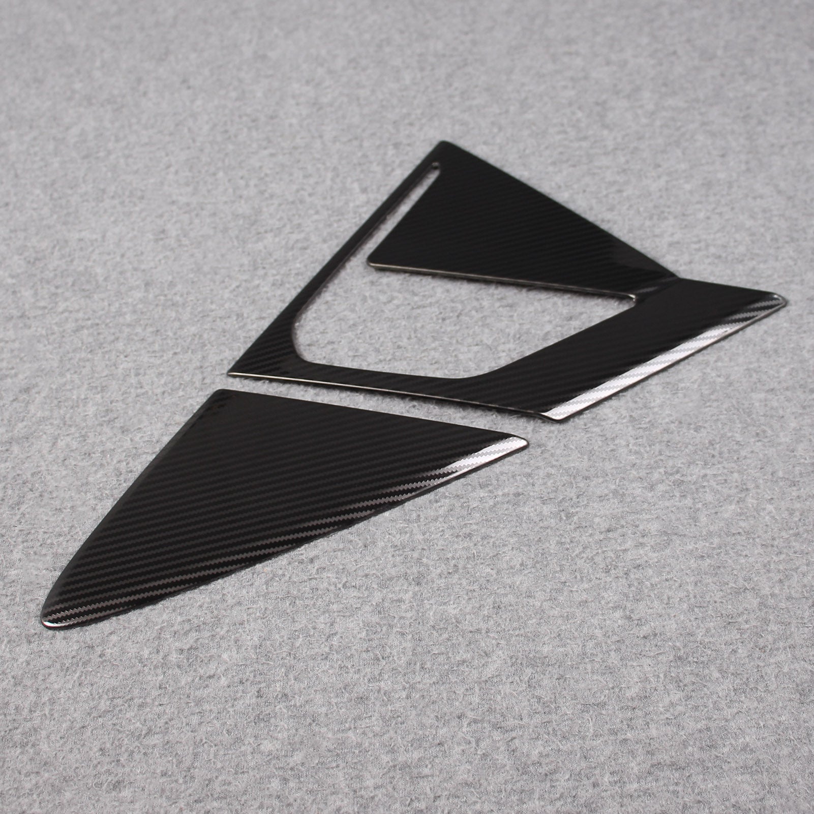 Fit for Toyota New Prius 2023 2024 2025 2026 Rear Door Handle Cover Rear Spoiler Wing Side Beveled Window Cover Trims