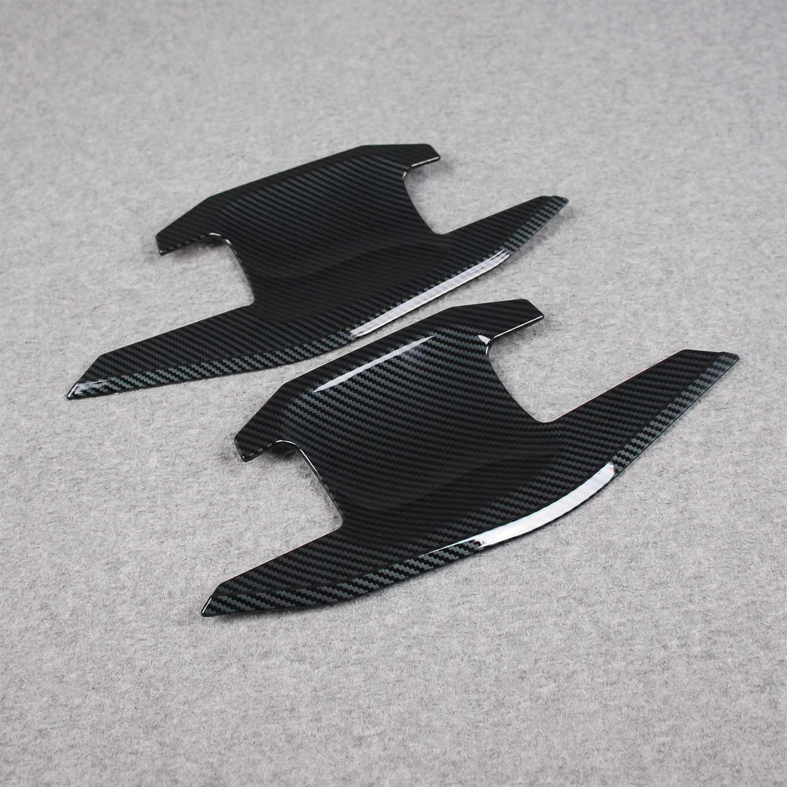 Fit for Ford Bronco 2023 2024 2025 Door Handle Bowl Cover Trims Carbon Fiber Pattern