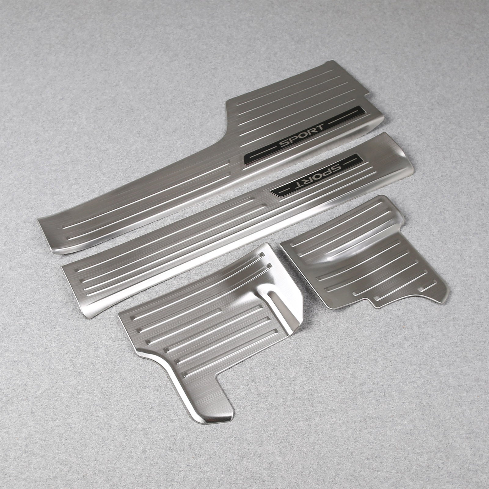 Fit for Mazda New CX-70 2025 2026 Inside Door Sill Scuff Plate Guard Cover Trims Stainless Steel