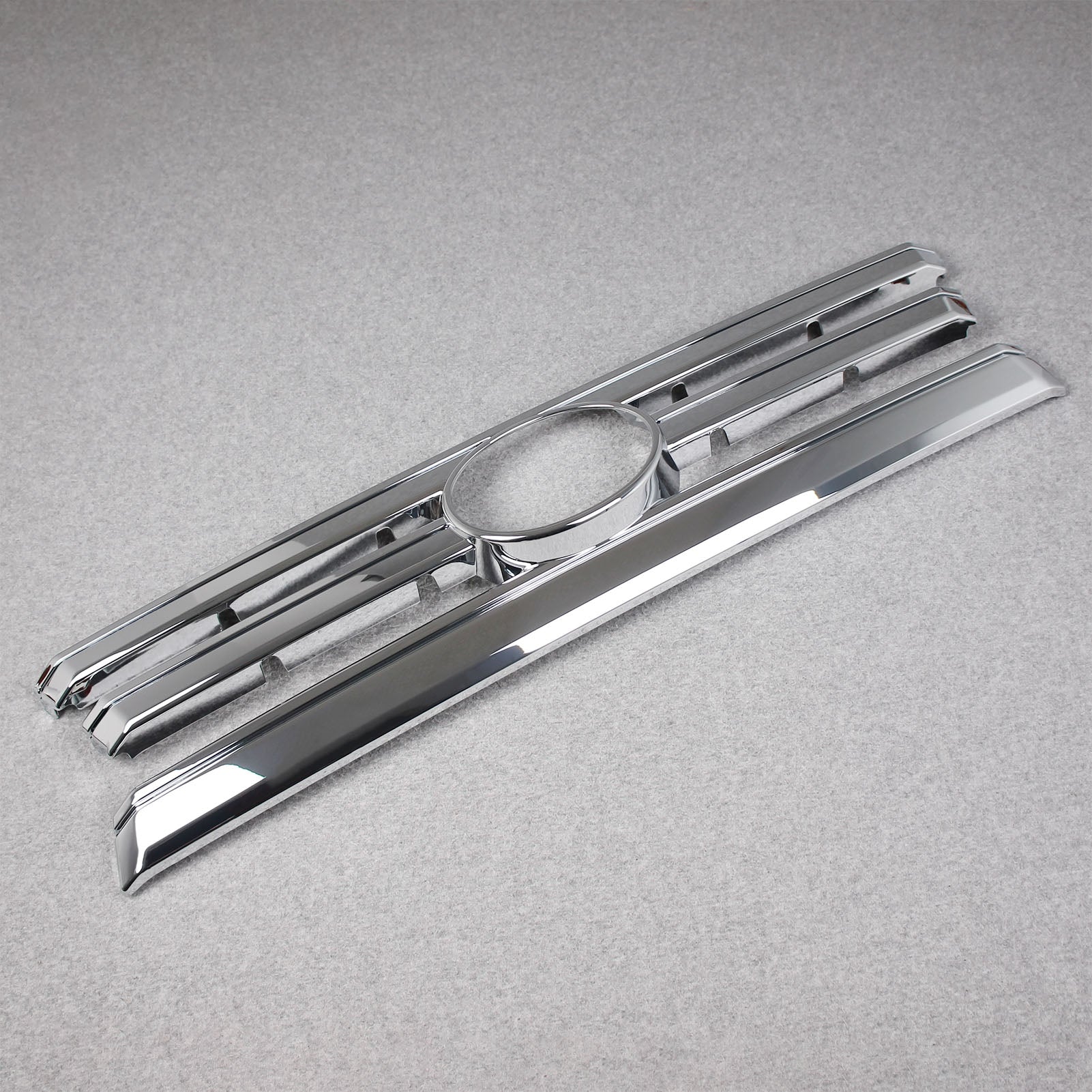 Fit for Lexus New GX GX550 2024 2025 Front Grill Grilled Cover Trim Trims Chrome