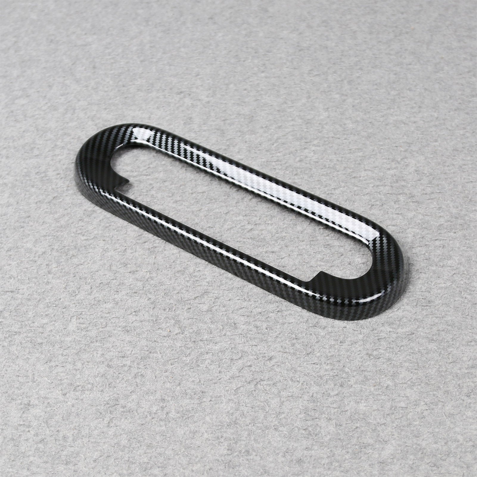 For 2025 2026 MINI COOPER/MINI COOPER S Interior Front Center Console Air Vent Cover Trims Carbon Fiber Black