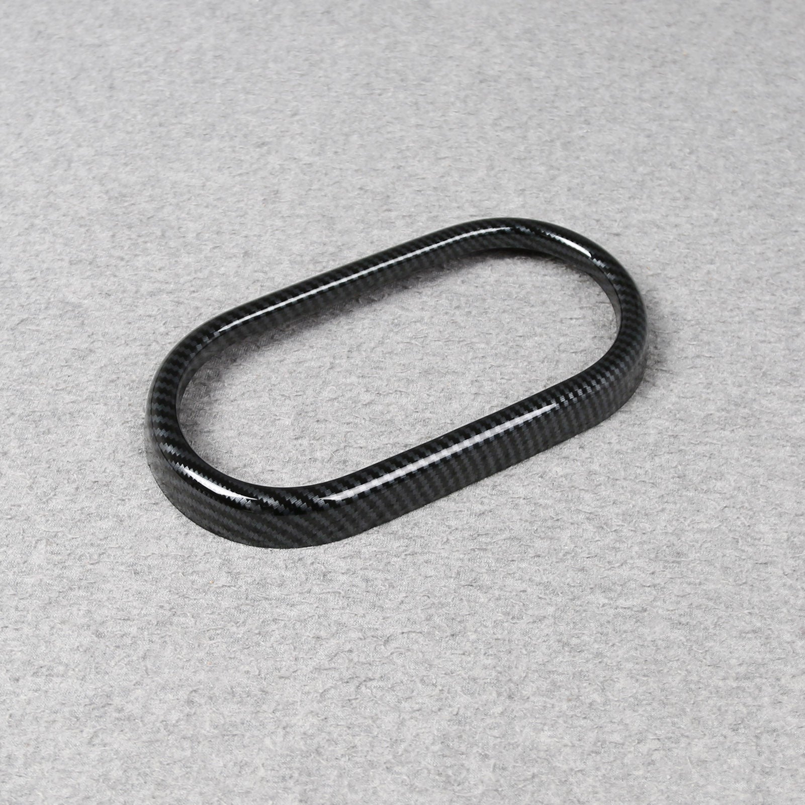 Fit for 2025 2026 New Mini Cooper/Mini Cooper S Interior Front Seat Center Console Cup Holder Cover Trim Carbon Fiber Pattern