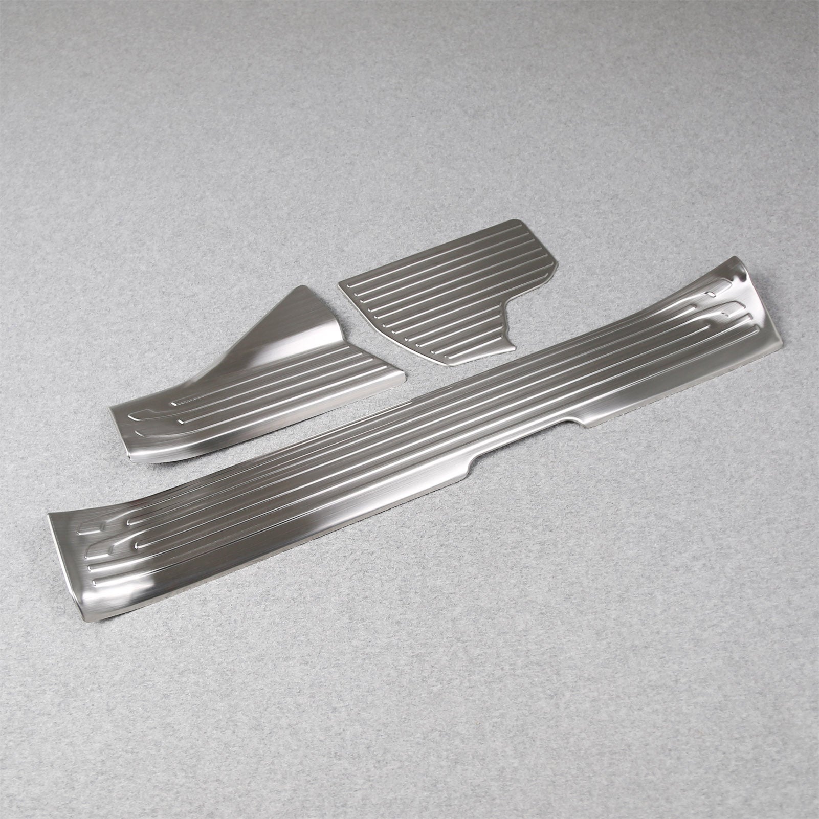 Fit for Toyota 4Runner 2025 2026 Inside Door Sill Scuff Plate Guard Cover Trims Stainless Steel