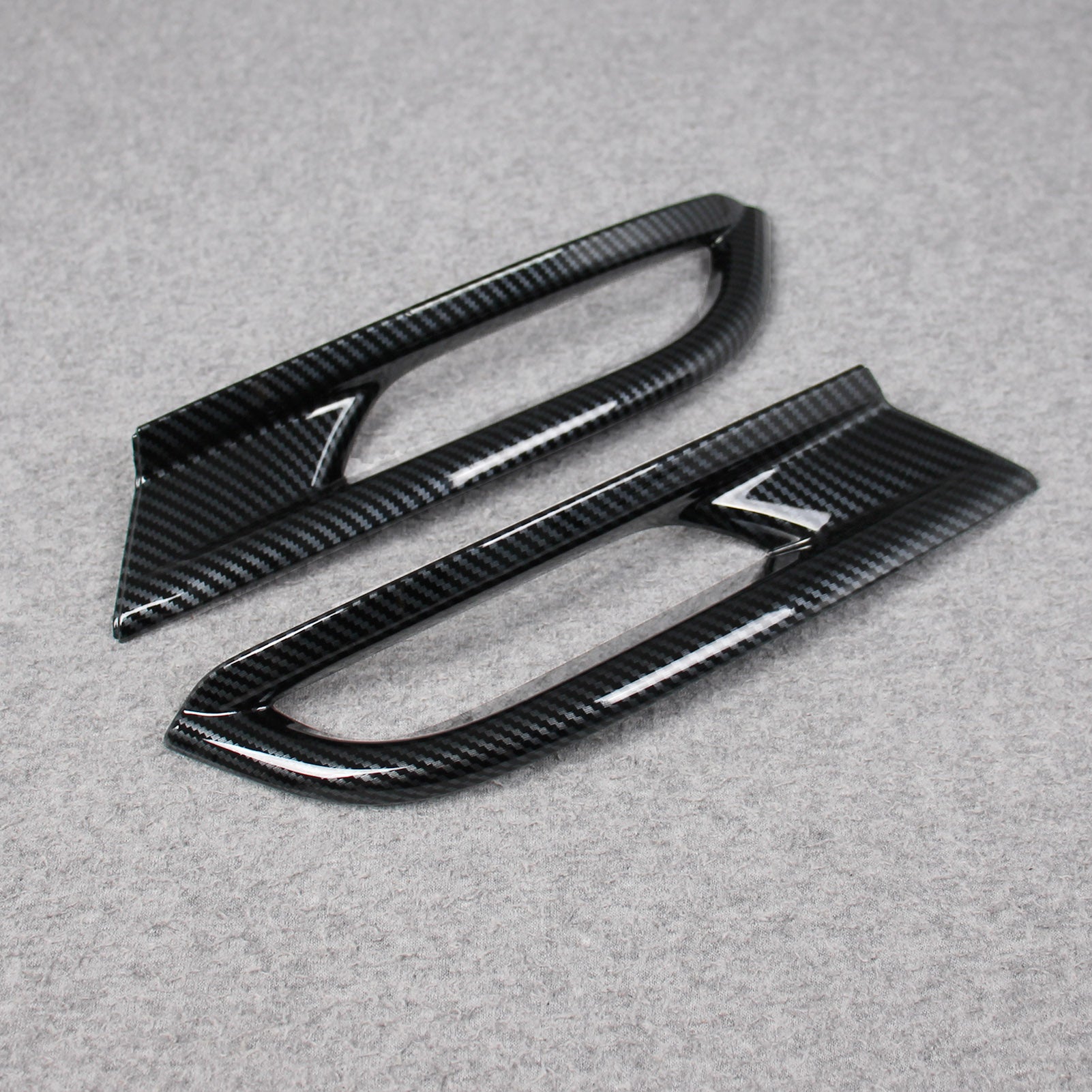 Fit  for Toyota New Camry 2024 2025 2026 LE Model Rear Fog Light Cover Trims Carbon Fiber Pattern Design