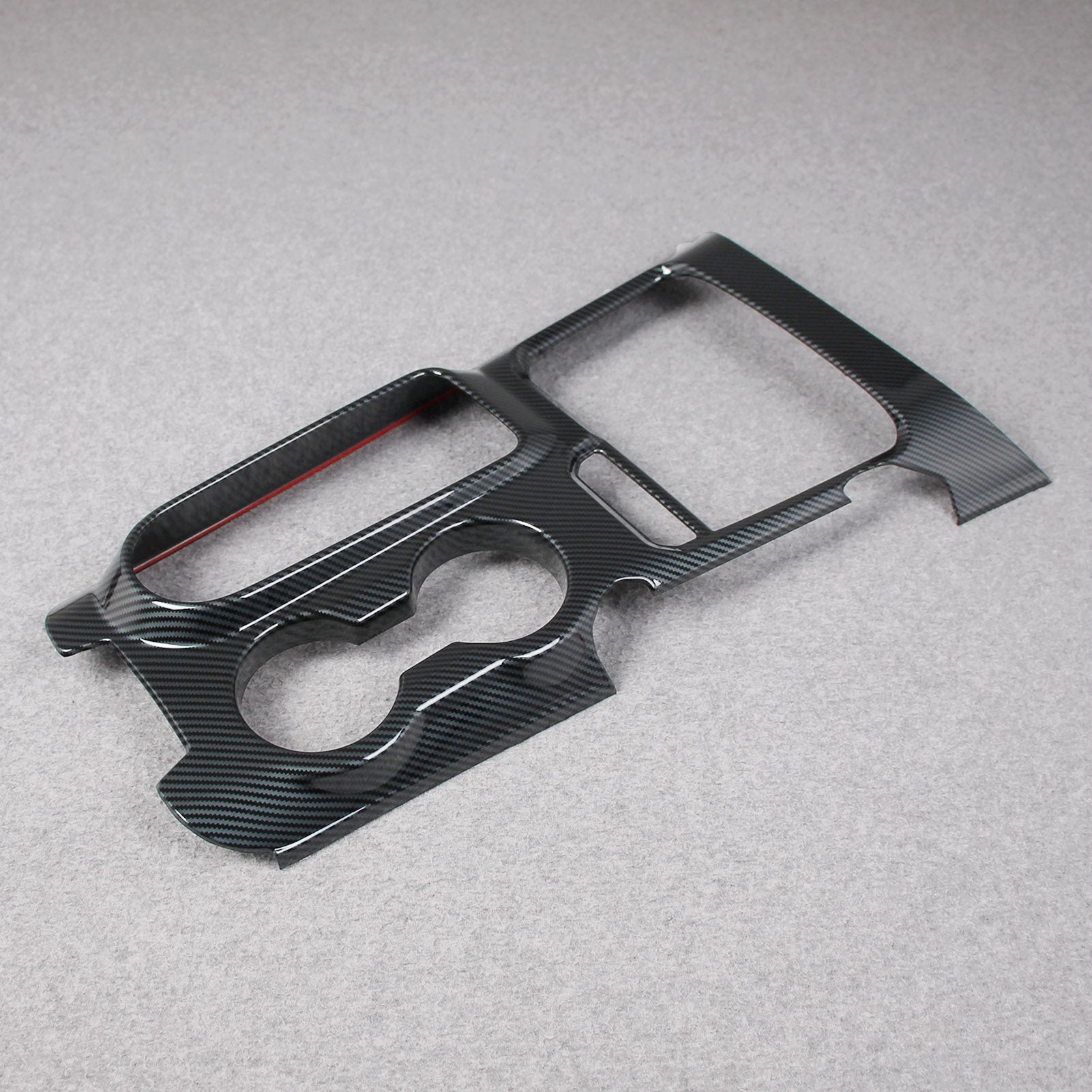 Fit for Ford Bronco 2023 2024 2025 Front Center Console Dashboard Panel Trim Carbon Fiber Pattern