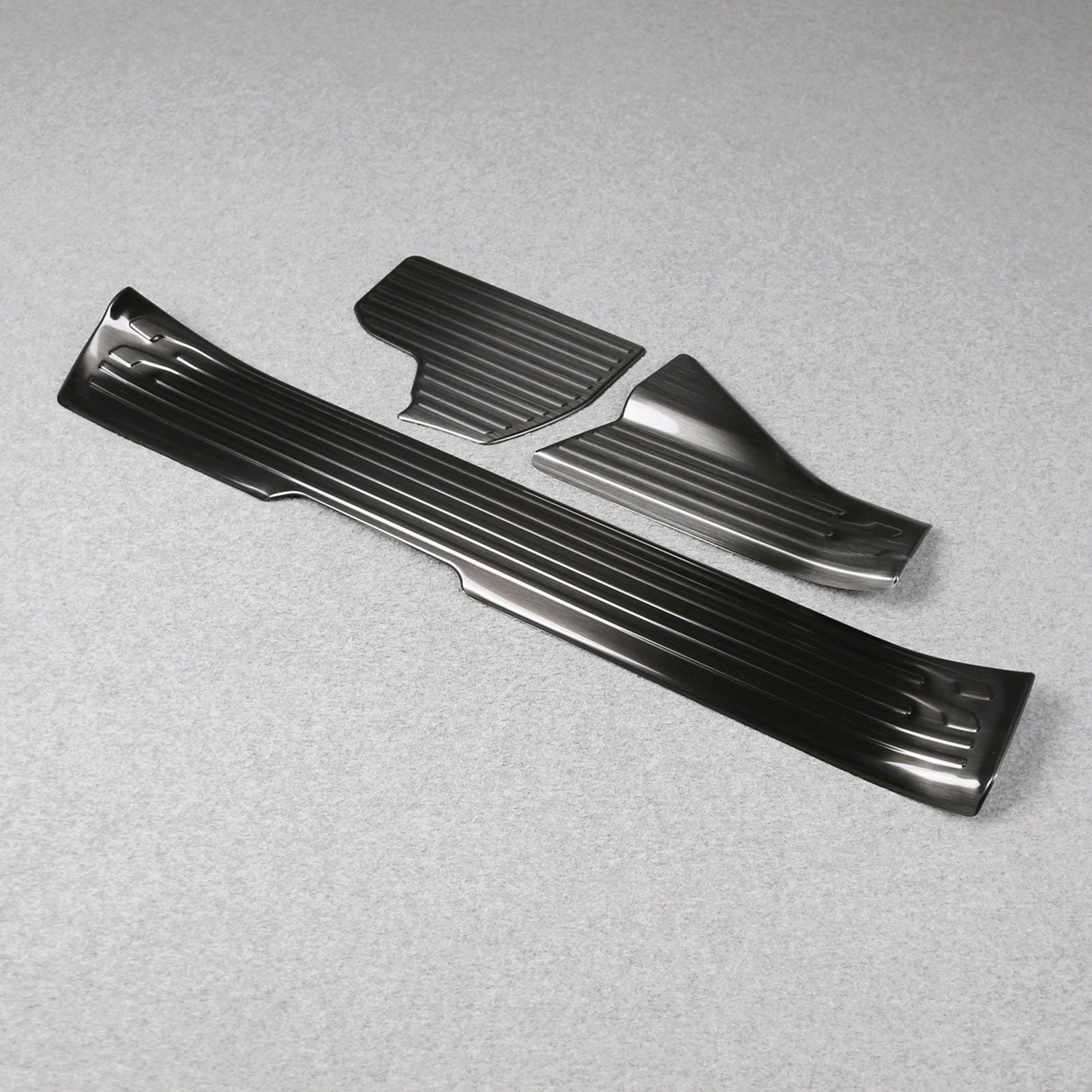 Fit for Toyota 4Runner 2025 2026 Inside Door Sill Scuff Plate Guard Cover Trims Stainless Steel