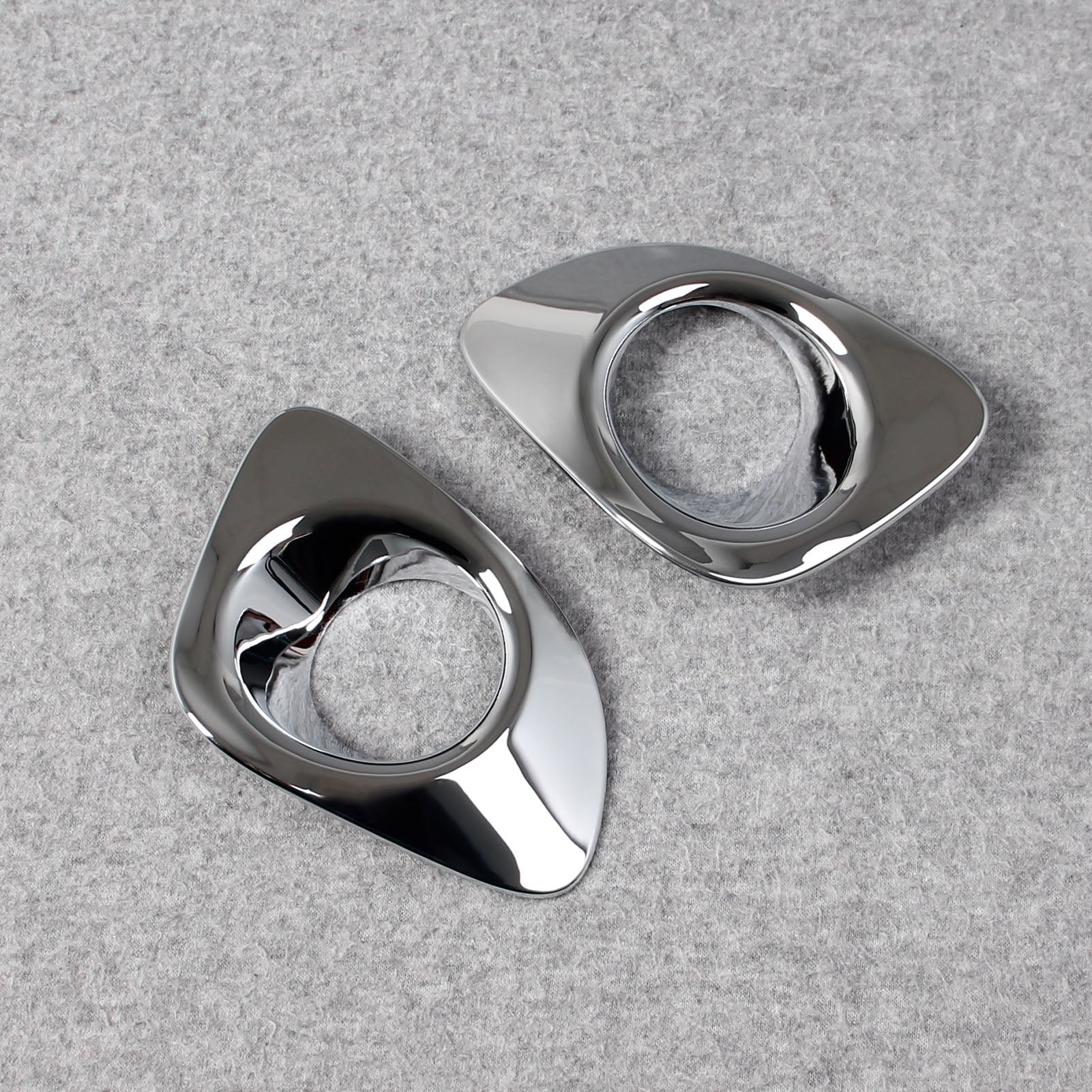 Fit for Toyota Corolla Cross Hybrid 2022 2023 2024 Front Fog Light Lamp Cover Trim ABS Chrome