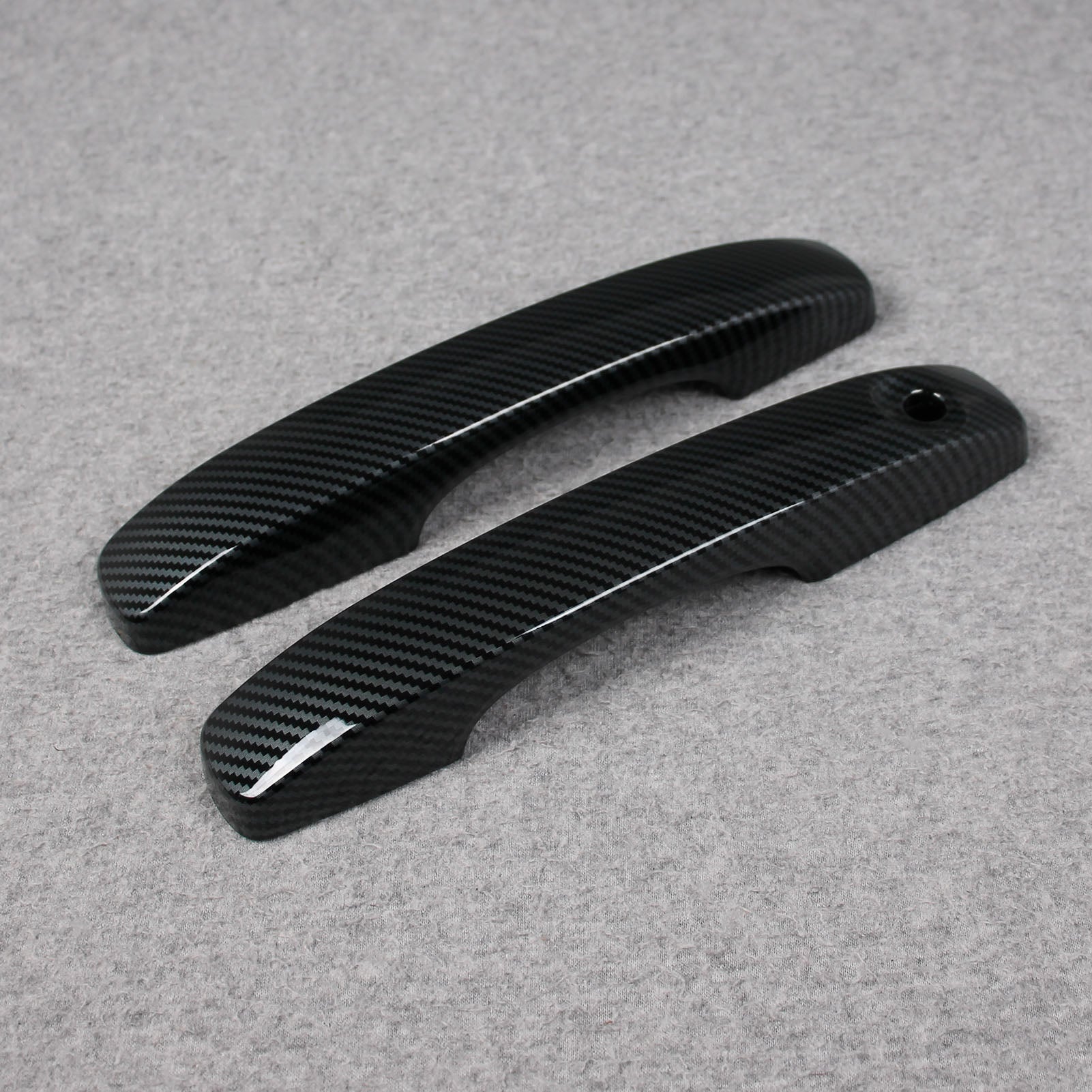 Fit for Ford Ranger 2024 Door Handle Cover Trims Carbon Fiber Pattern (Without Keyless Entry System)