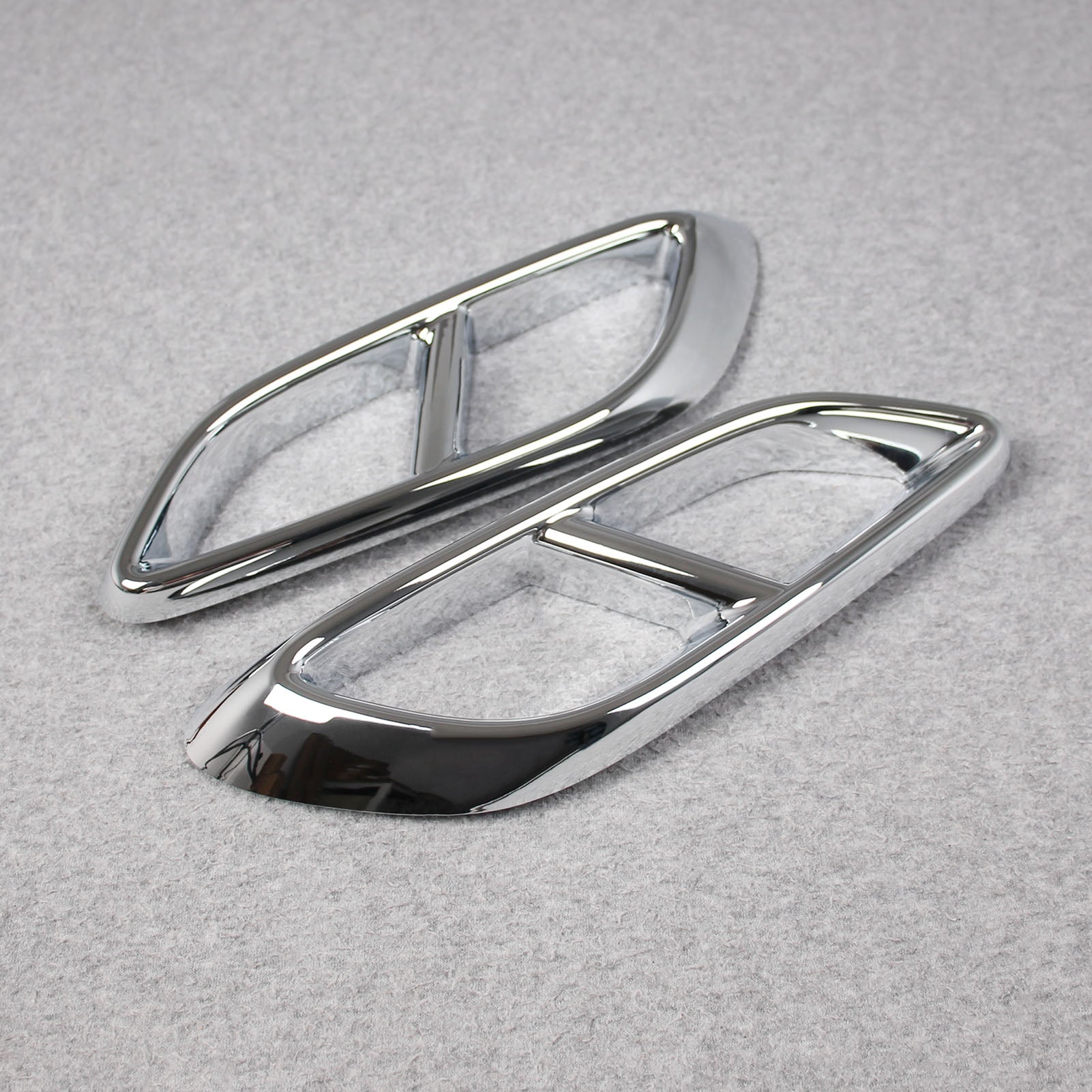 Fit  for Mercedes-Benz E-Class W214 E200 E300 E450 2023 2024 2025 Exhaust Muffler Pipe Tip Modling Cover Trims