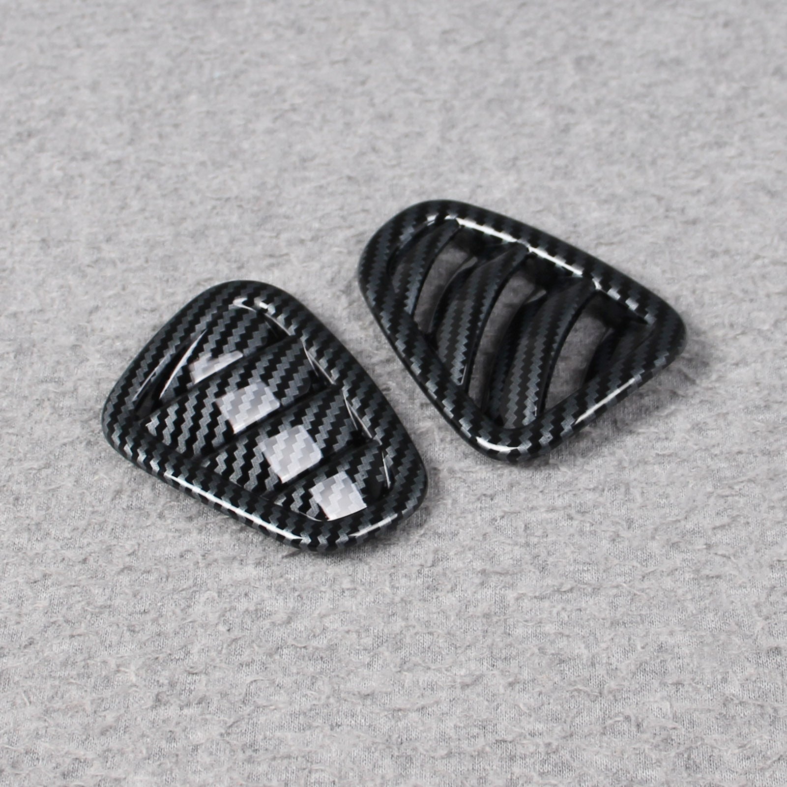 Fit for Mercedes-Benz New GLC GLC300 X254 2023 2024 2025 2026 Interior Front Air Condition Vent Outlet Cover Trims Carbon Fiber Pattern (Front Upper)