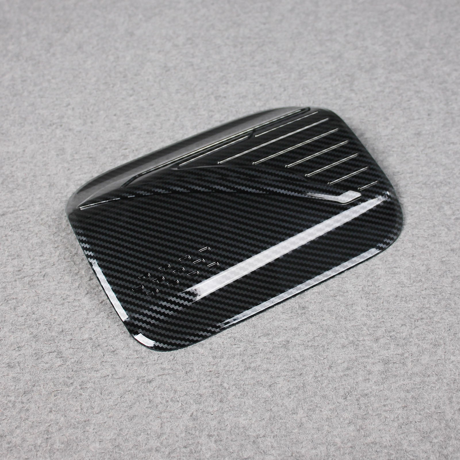 Fit for Toyota New Camry 2024 2025 2026 Fuel Gas Tank Cap Cover Trim Carbon Fiber Pattern