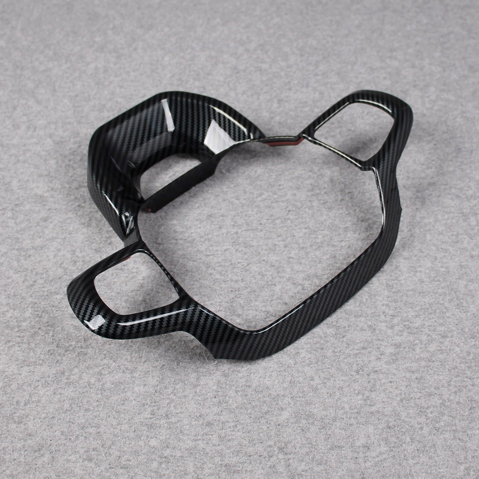 Fit for Ford Ranger 2024 Wheel Steering Trim Panel Cover Trims ABS Carbon Fiber