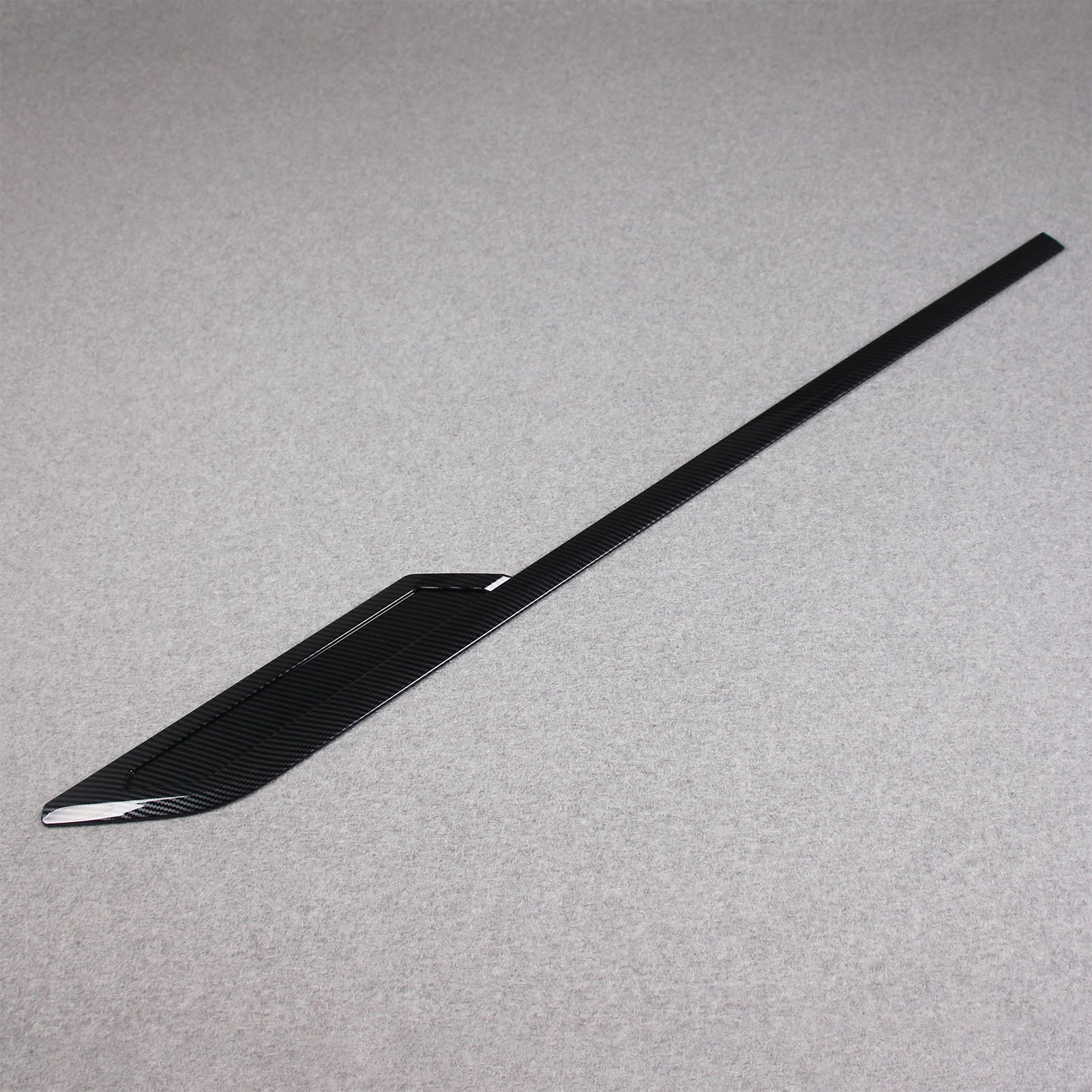 Toyota Tundra 2022 2023 Body Side Molding Door Guard Cover Trims Carbon Fiber Pattern