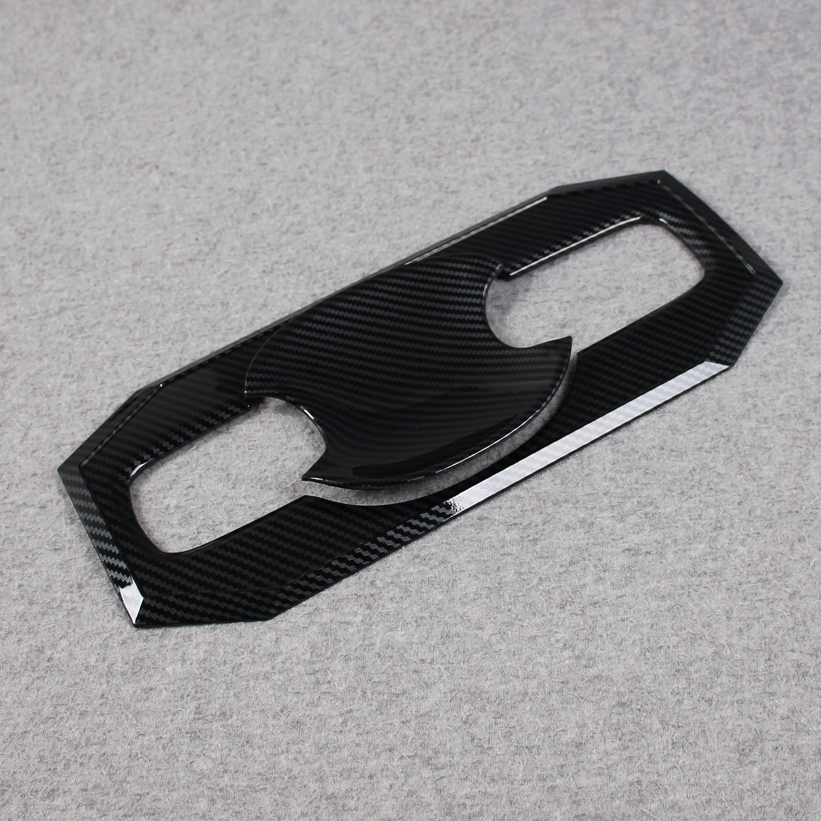Toyota Tundra 2022 2023 Exterior Door Handle Bowl Cover Trims Carbon Fiber Pattern (Door Bowl Cover)