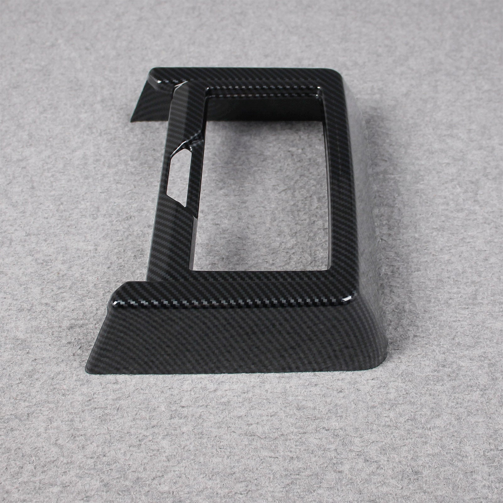 Fit for BMW 5 Series Sedan (G60) 530i 540i 2024 2025 Interior Rear Seat Cup Holder Cover Trim Carbon Fiber Pattern