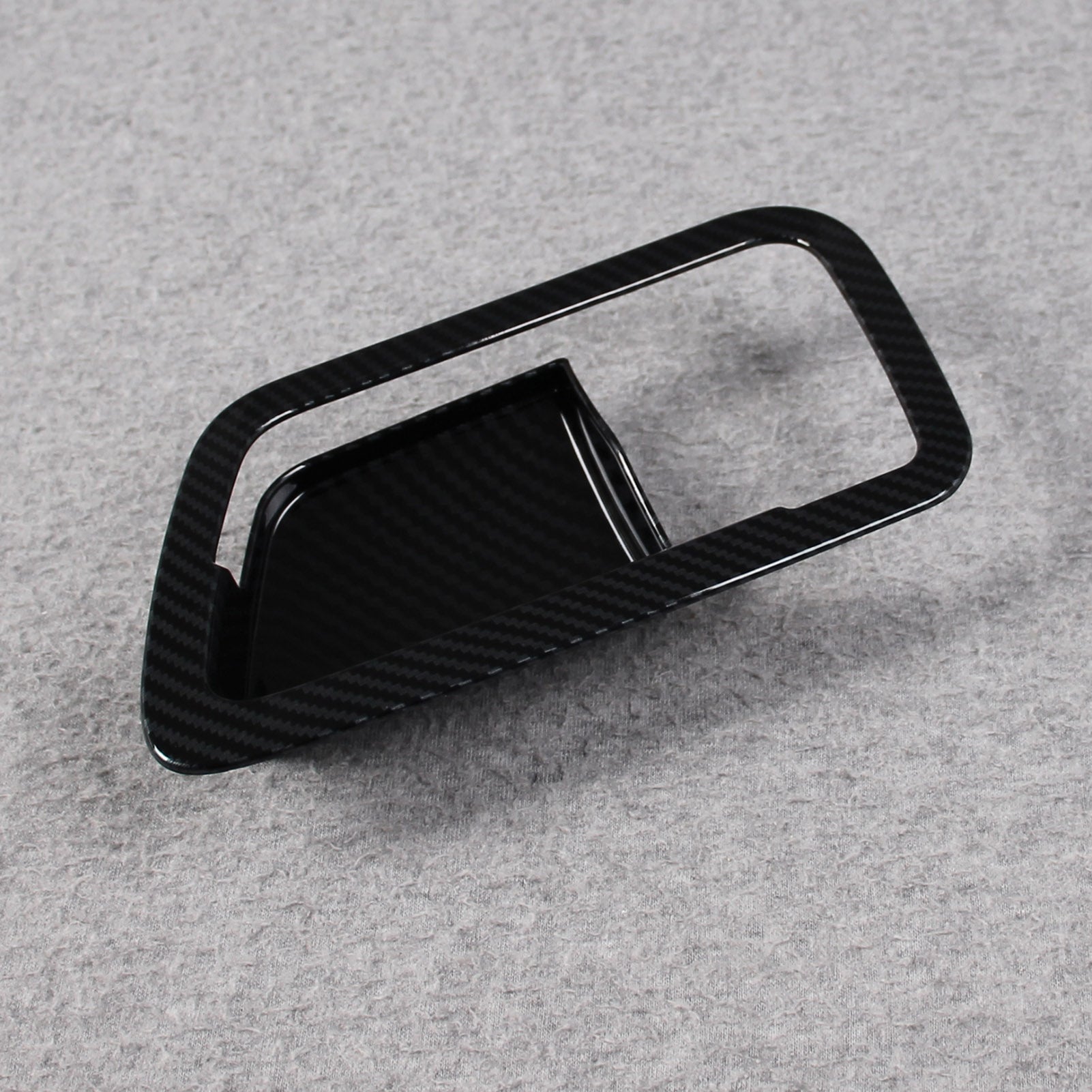 Toyota Tundra 2022 2023 Interior Door Handle Bowl Cover Trims Carbon Fiber Pattern