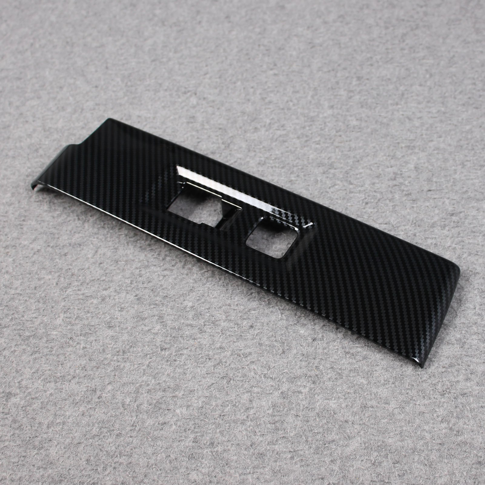 Toyota Tundra 2022 2023 Interior Window Switch Plate Panel Cover Trims Carbon Fiber Pattern