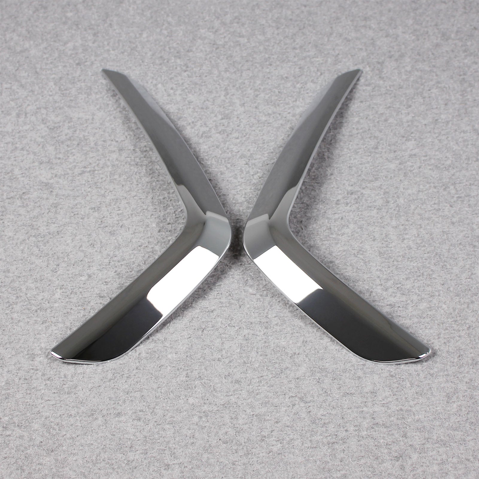 Fit for Subaru Crosstrek 2024 Chrome Front Fog Light Cover Bezel Trims