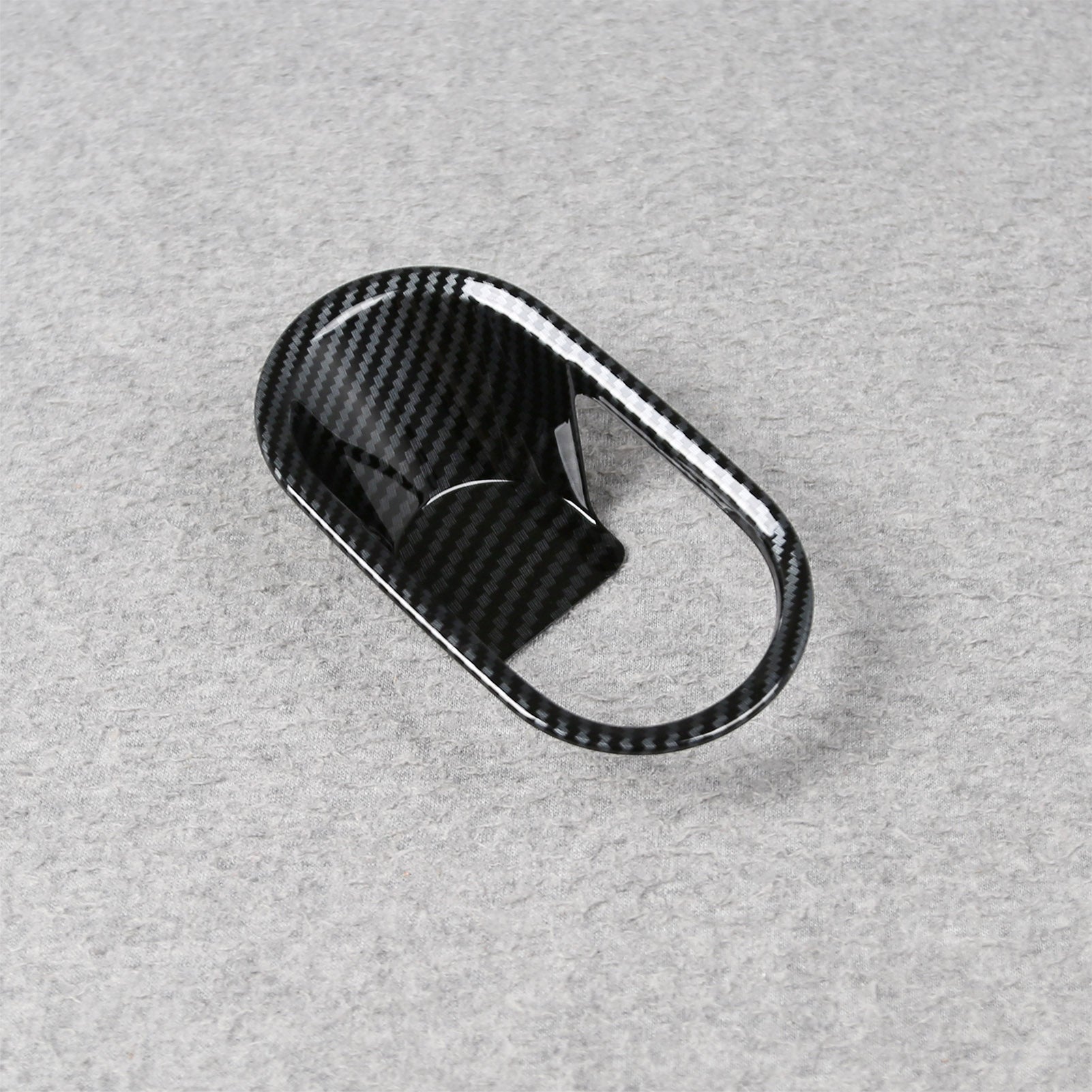 Fit for 2025 2026 New MINI Cooper/MINI Cooper S/MINI Convertible Interior Door Handle Cover Trims Carbon Fiber Black
