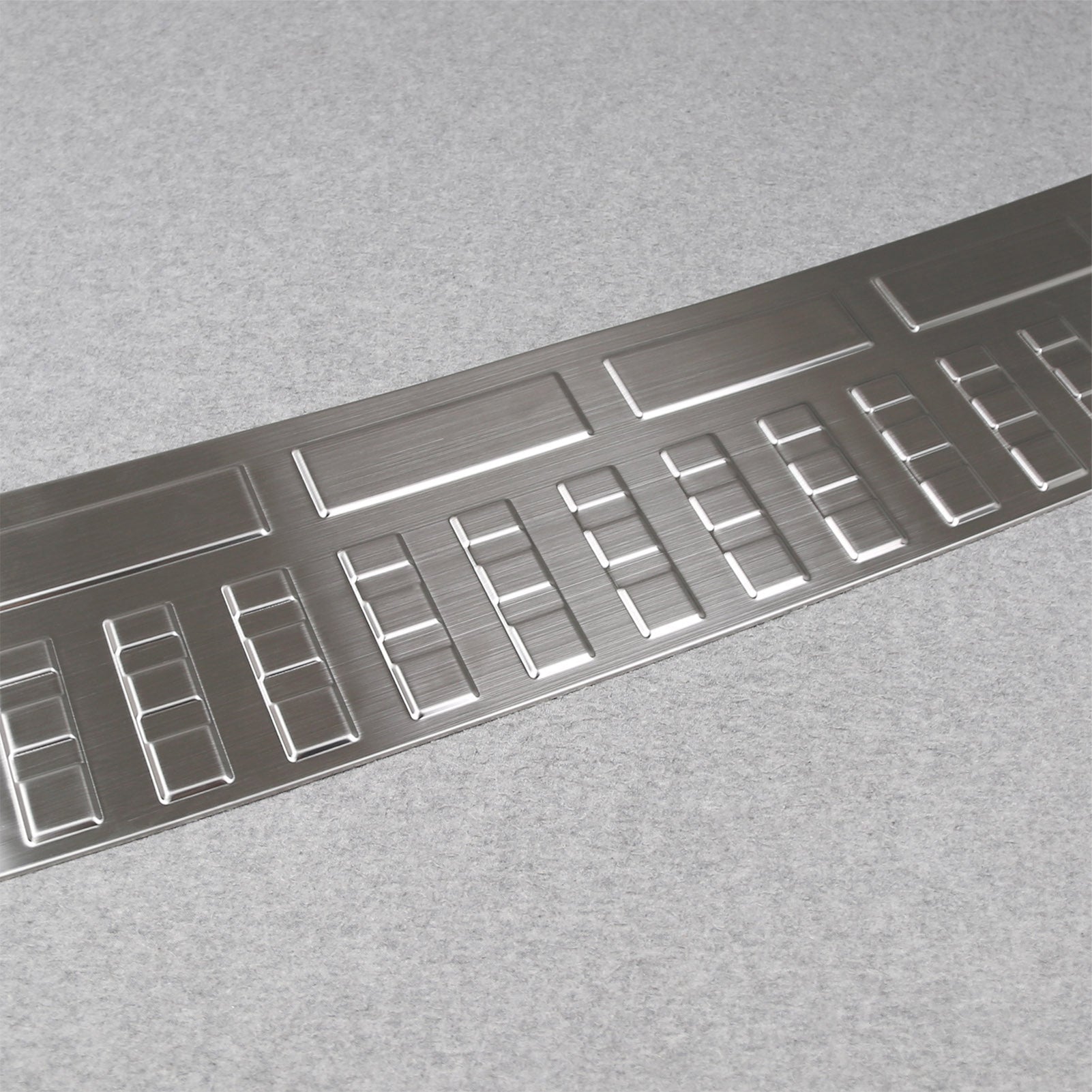 Fit for Toyota 4Runner 2025 2026 Rear Outside Bumper Sill Plate Guard Cover Trim Stainless Steel