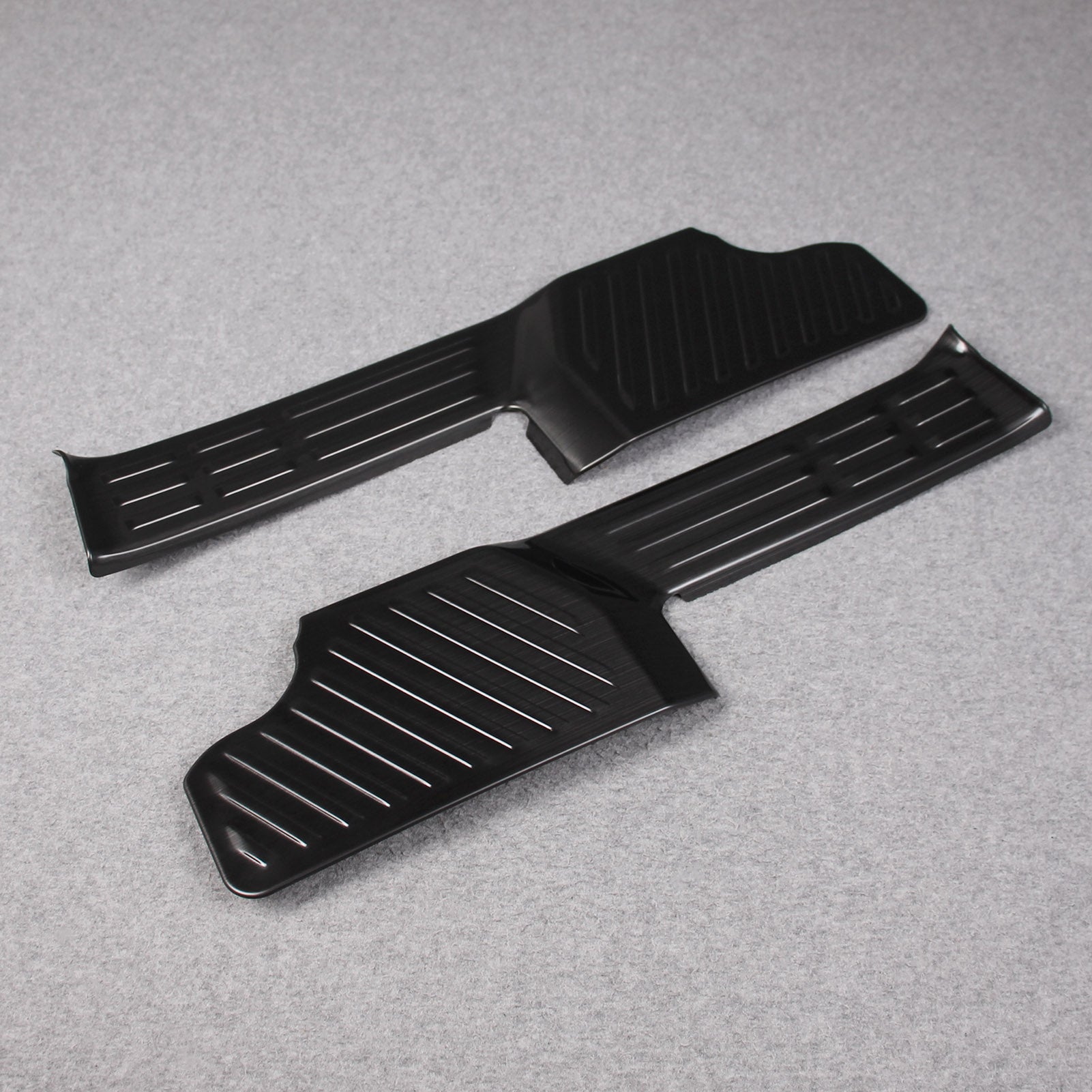 Fit for Lexus New GX GX550 Inside Door Sill Scuff Plate Guard Cover Trims Stainless Steel