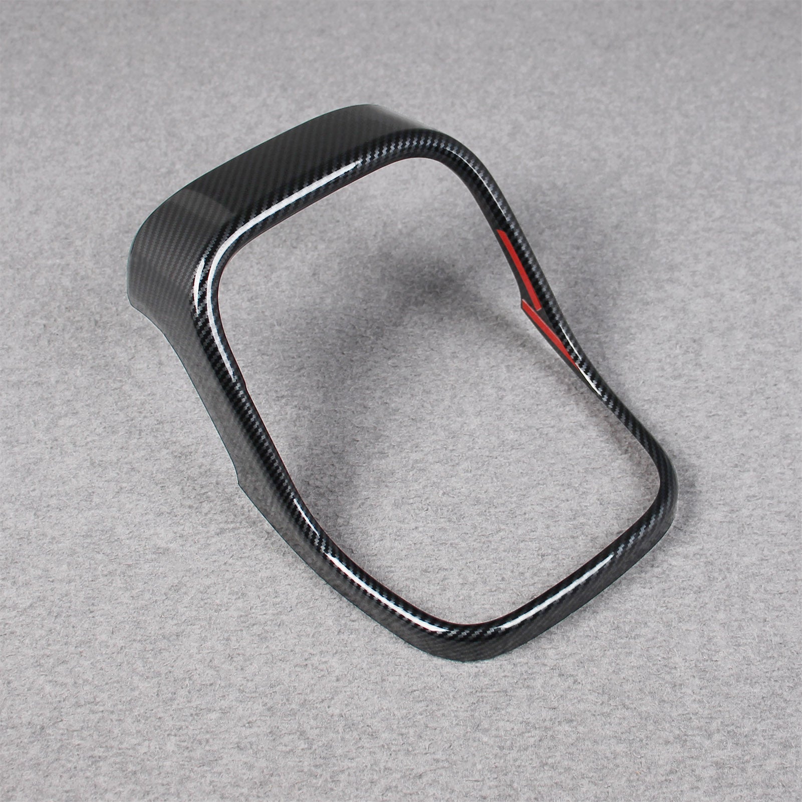 Fit for Mercedes-Benz E-Class W214 E200 E300 E450 2023 2024 2025 Interior Rear Anti-Kick Cover Panel Decorative Trim Carbon Fiber Pattern