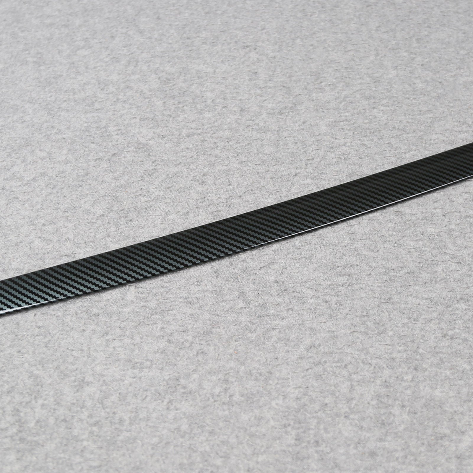 Fit for Ford New Mustang 2024 2025 2026 Rear Trunk Tailgate Cover Trim ABS Carbon Fiber Pattren