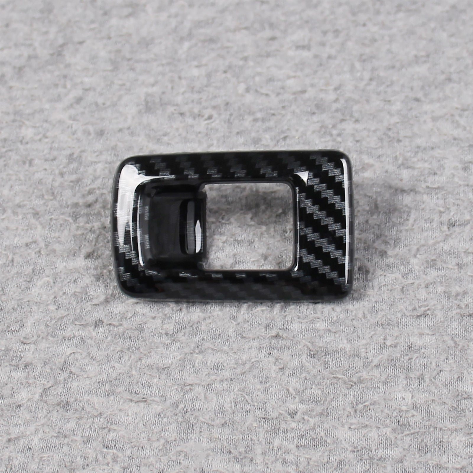 Fit for BMW 5 Series Sedan (G60) 530i 540i 2024 2025 Interior Tailgate Switch Panel Cover Trim Carbon Fibe Pattern