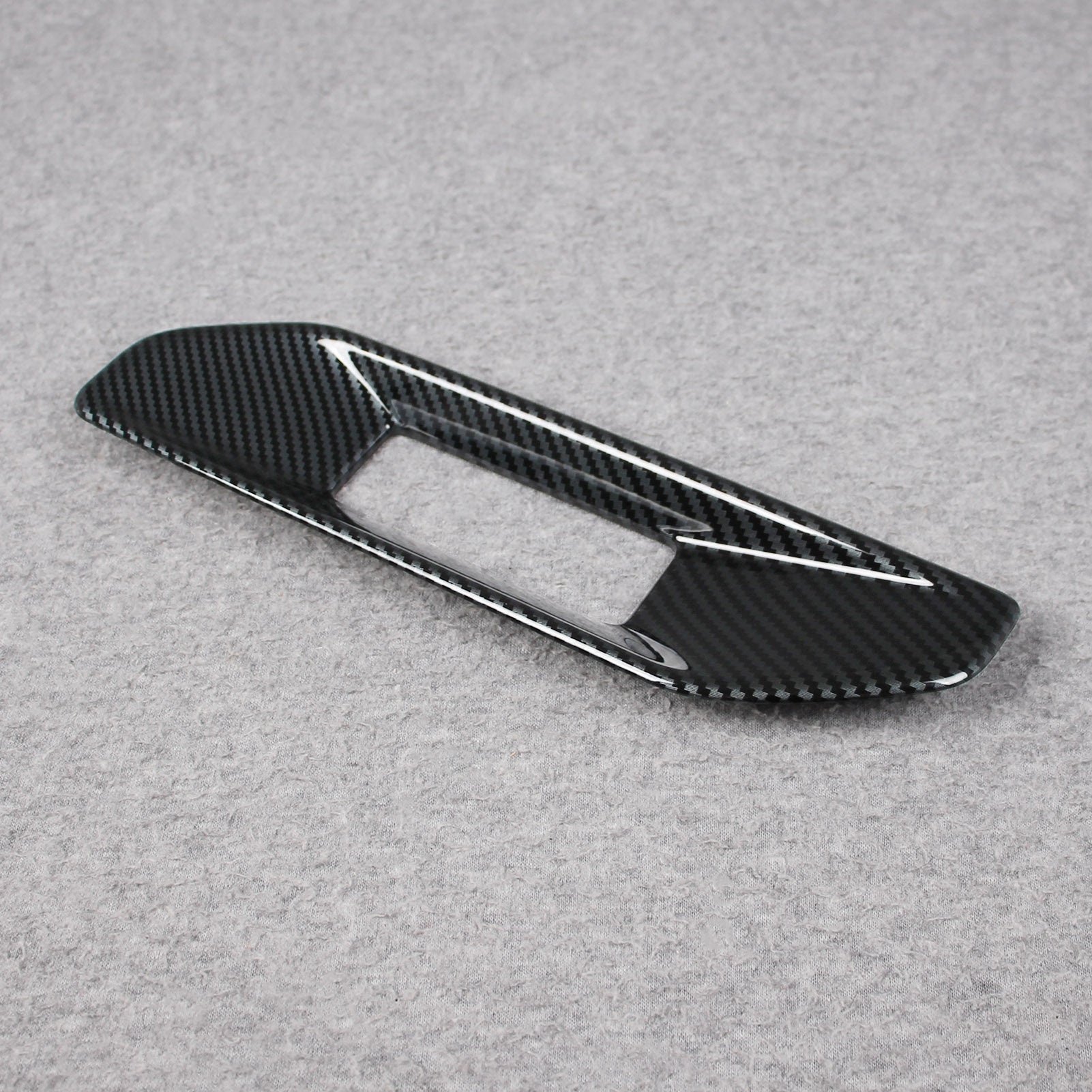 Fit for Ford Ranger 2024 2025 Interior Door Handle Bowl Cover Trims Carbon Fiber Pattern