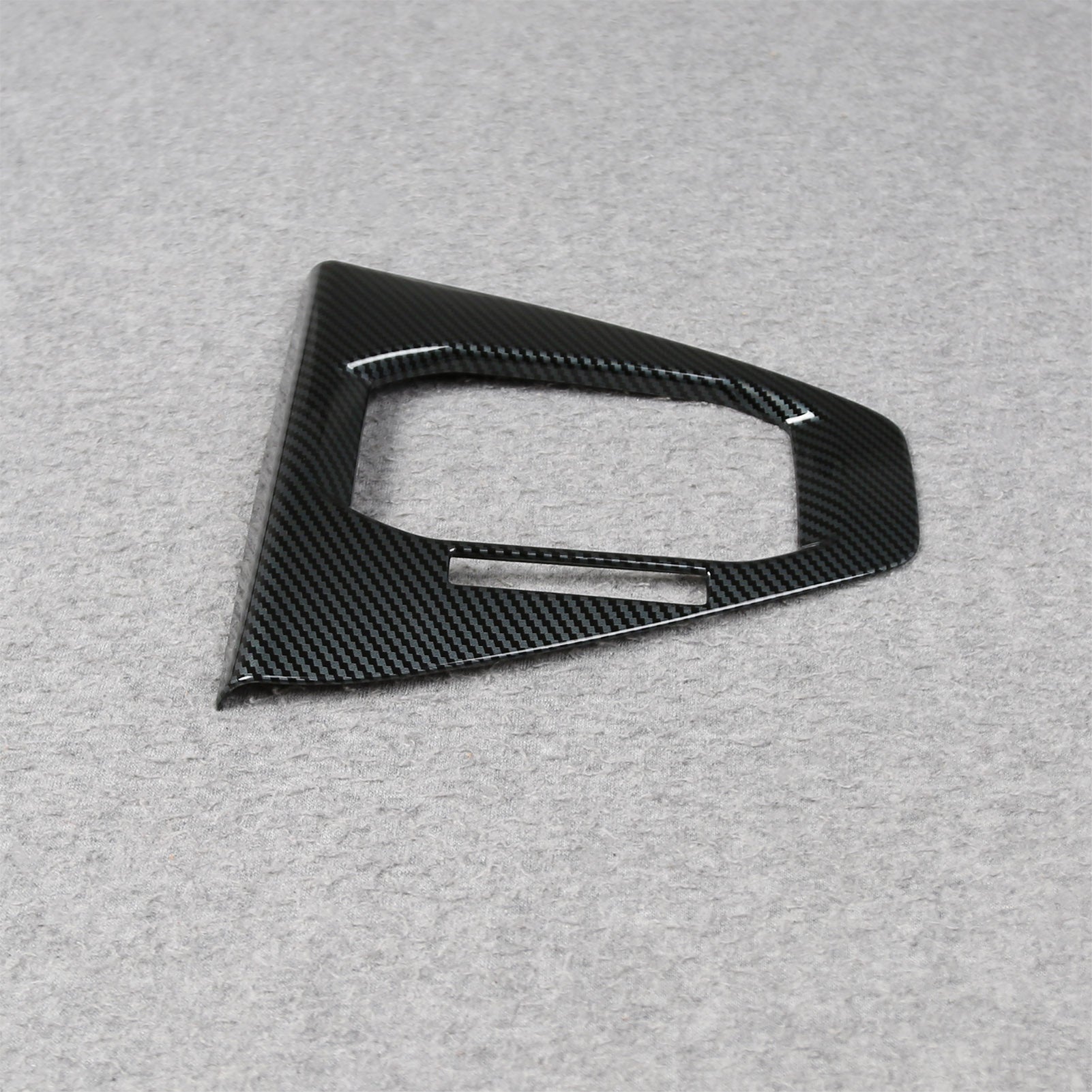 Fit for Ford New Mustang 2024 2025 Interior Front Console Gear Shift Panel Cover Trim Carbon Fiber Pattern