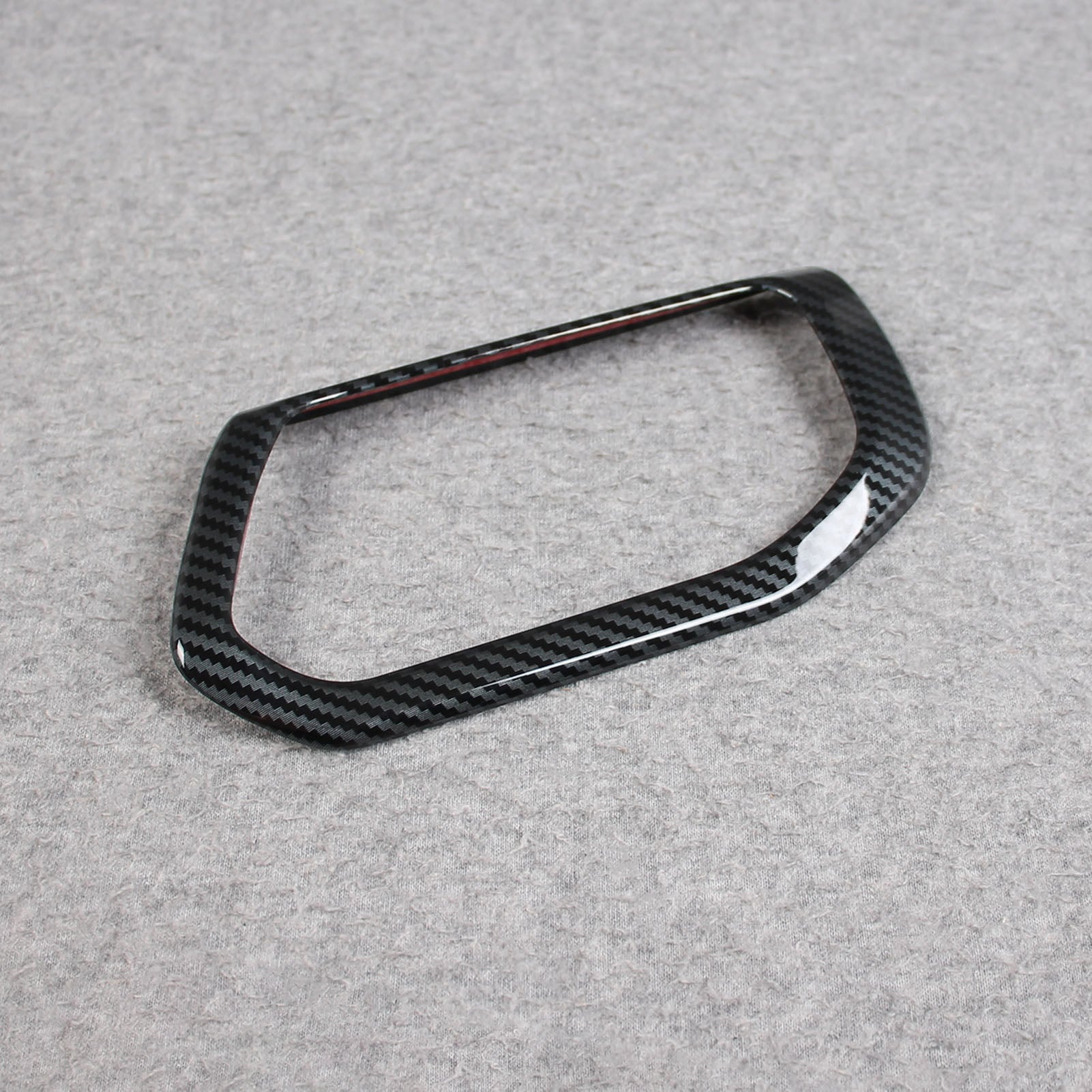 Fit Ford Bronco 2023 2024 2025 Interior Door Handle Bowl Cover Trims Carbon Fiber Pattern