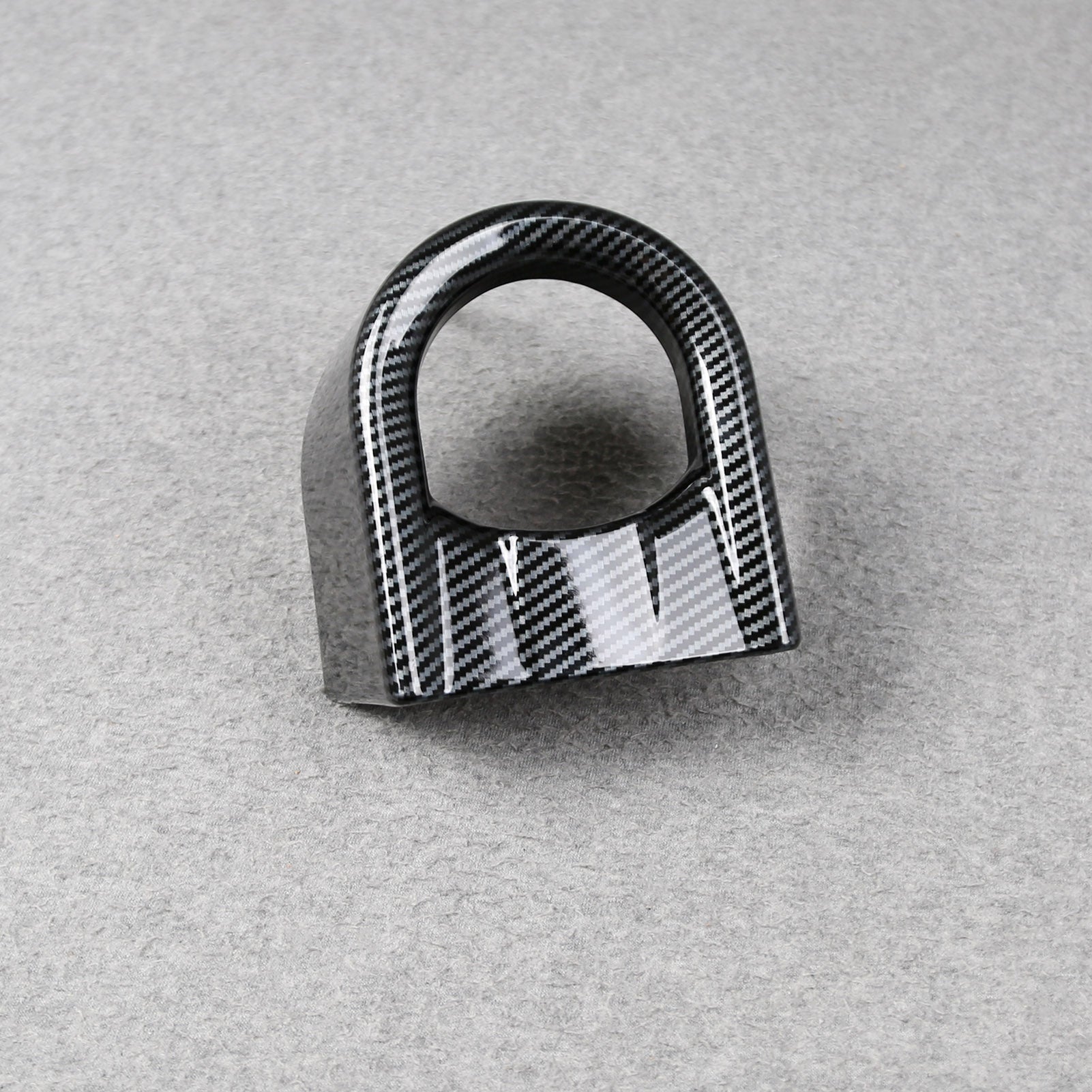 Fit for 2025 2026 New Mini Cooper/Mini Cooper S Interior Rear Seat Cup Holder Cover Trim Carbon Fiber Pattern